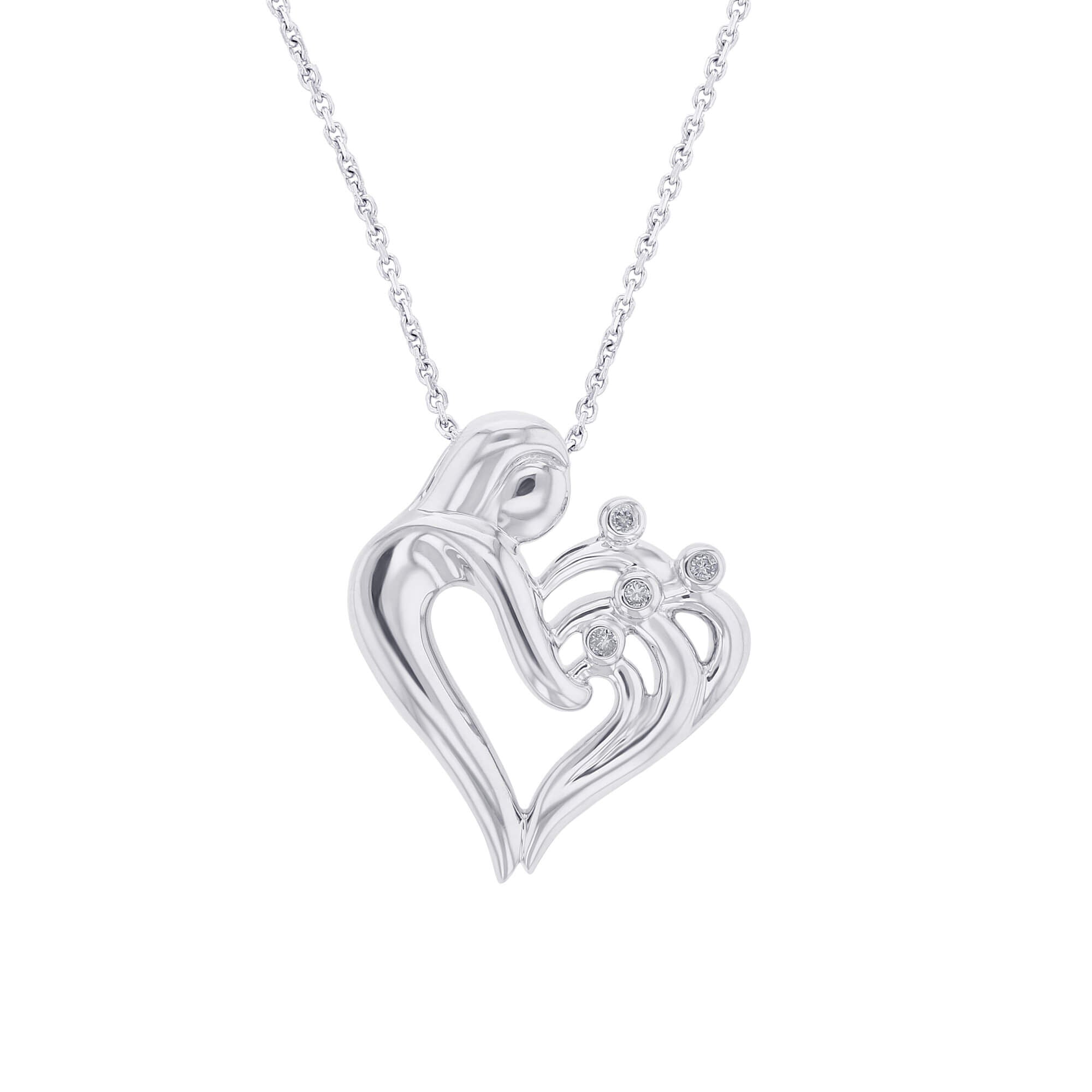 Mother of 4 necklace discount
