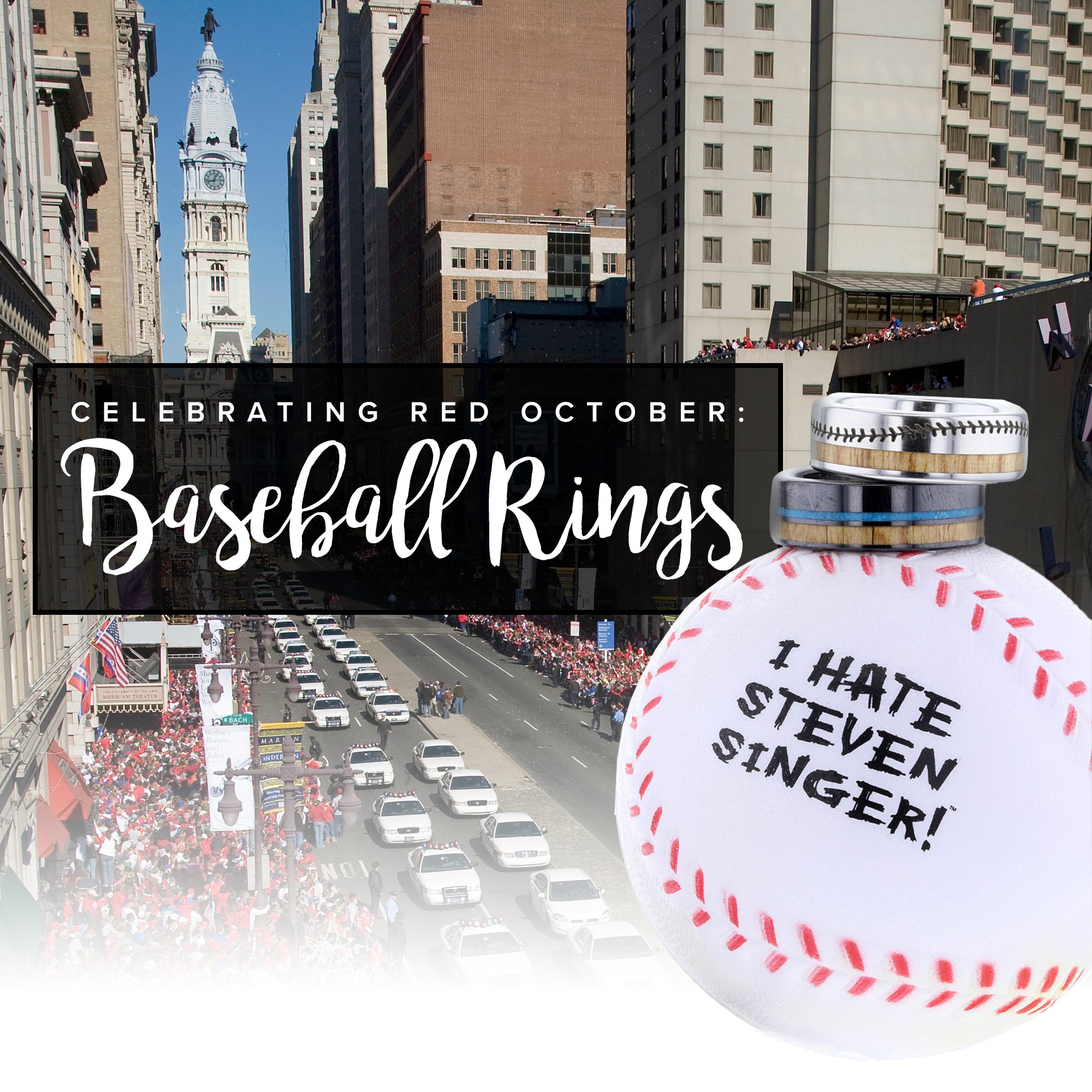 Celebrating Red October: Introducing Steven Singer Jewelers' New Baseball Men's Rings