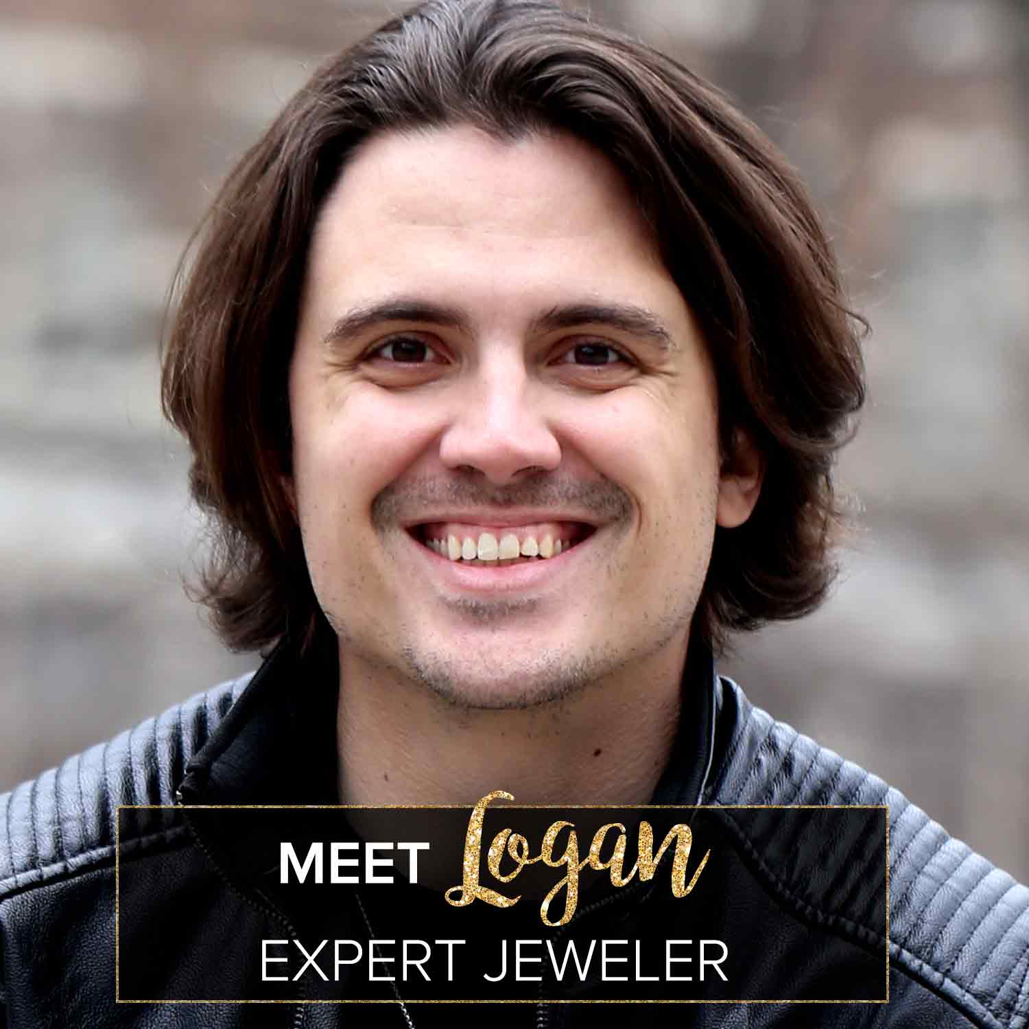 A picture of our expert jeweler, Logan.