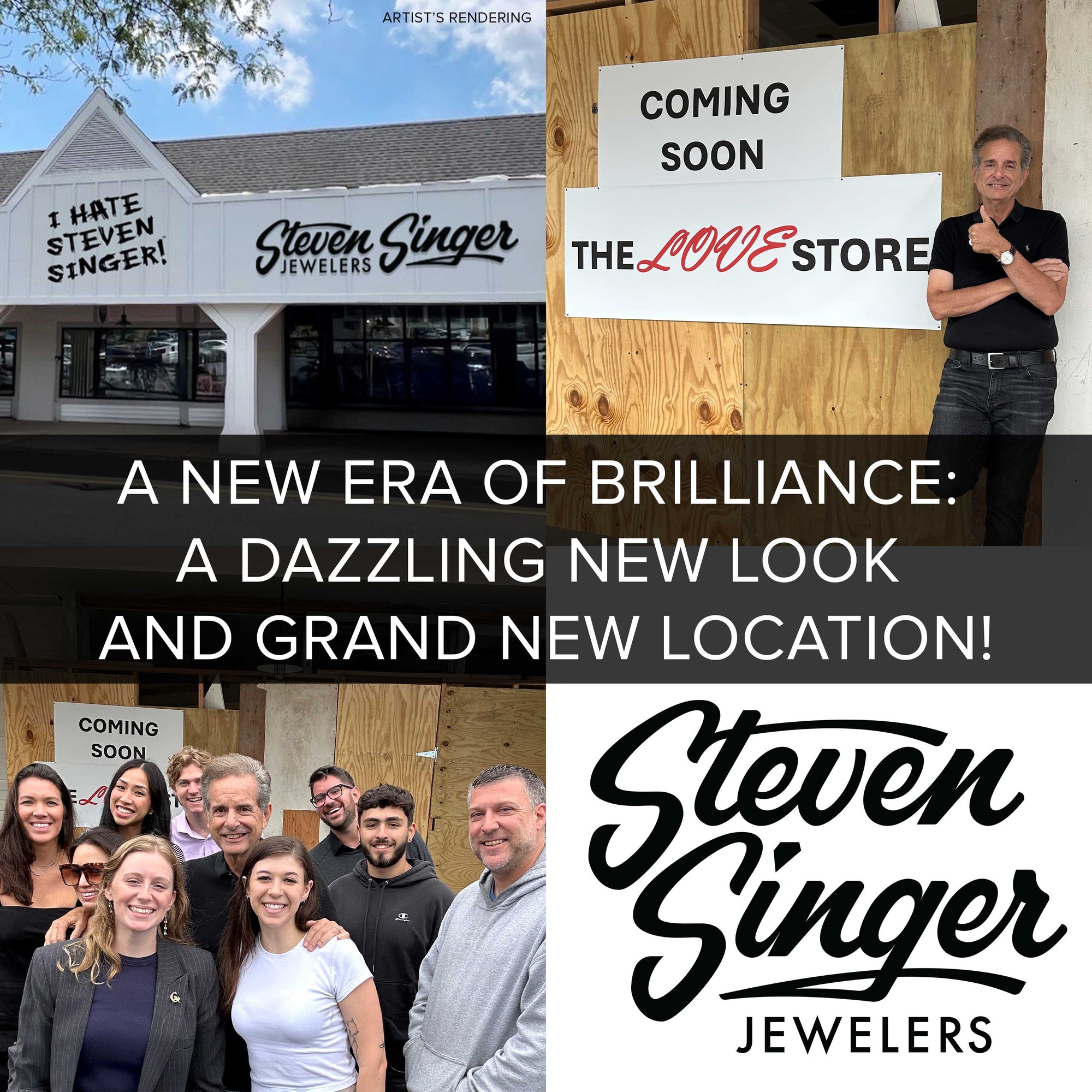 A New Era of Brilliance: Steven Singer Jewelers Unveils a Dazzling New Look and Grand New Location!