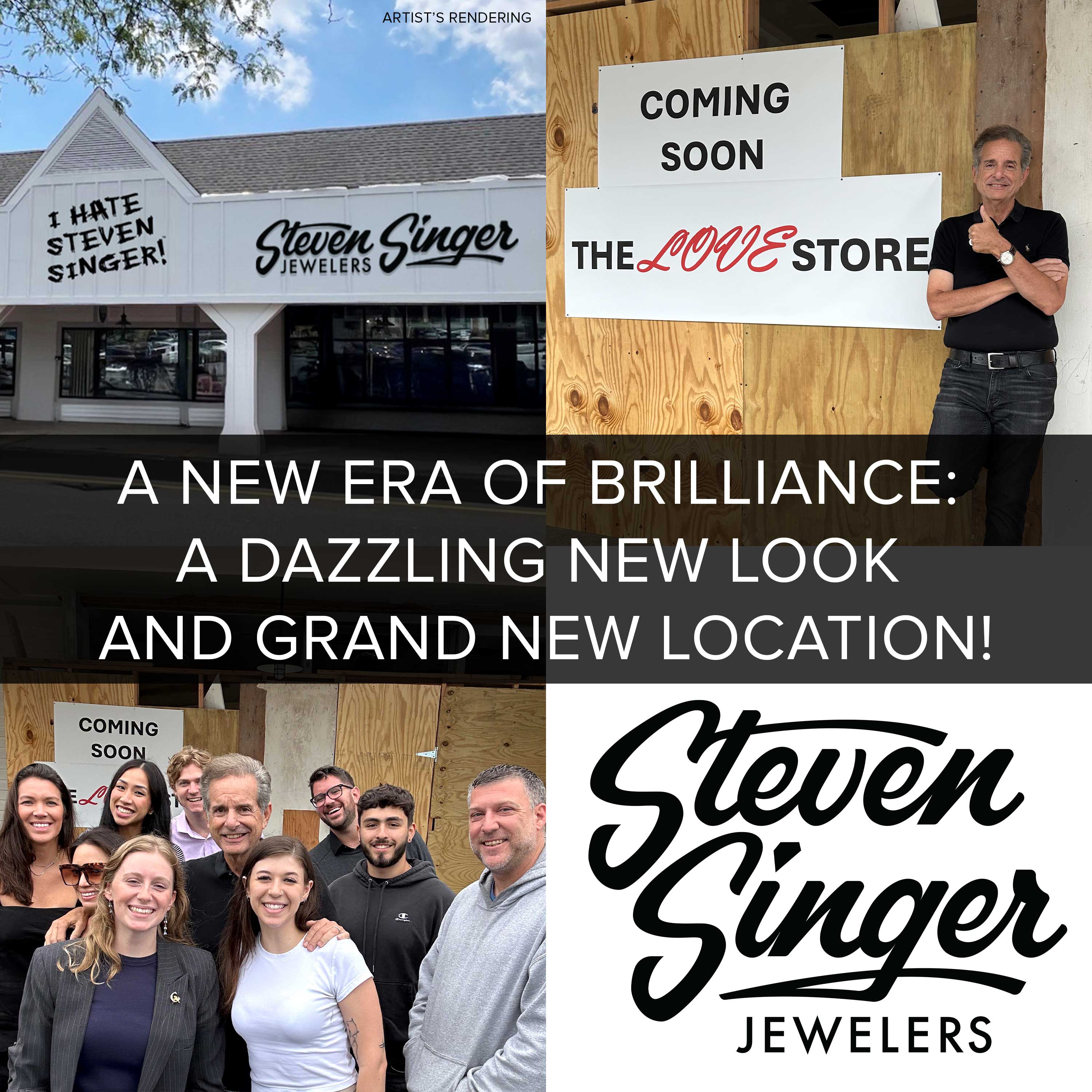 A New Era of Brilliance: Steven Singer Jewelers Unveils a Dazzling New Look and Grand New Location!