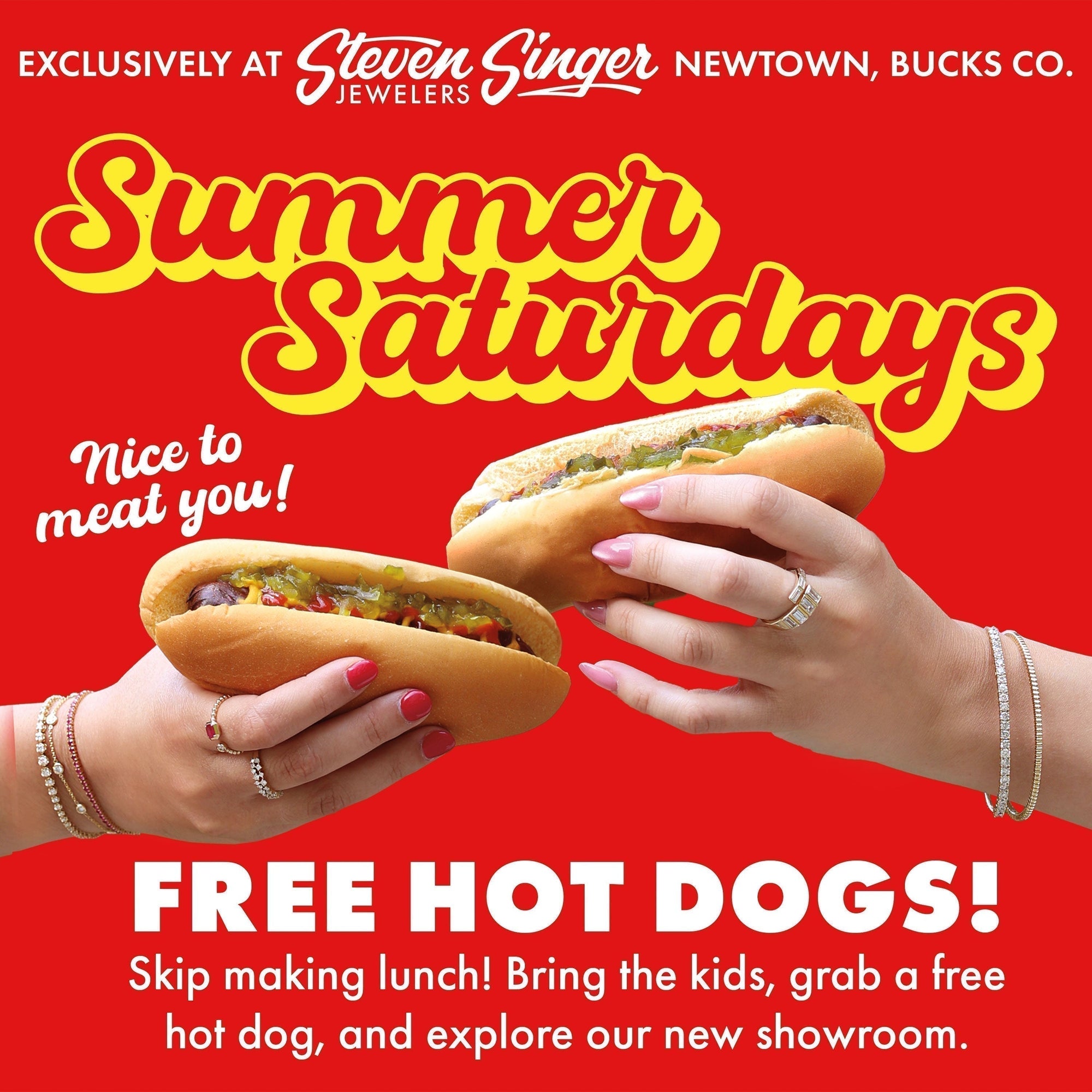 Summer Saturdays - Free Hot Dogs