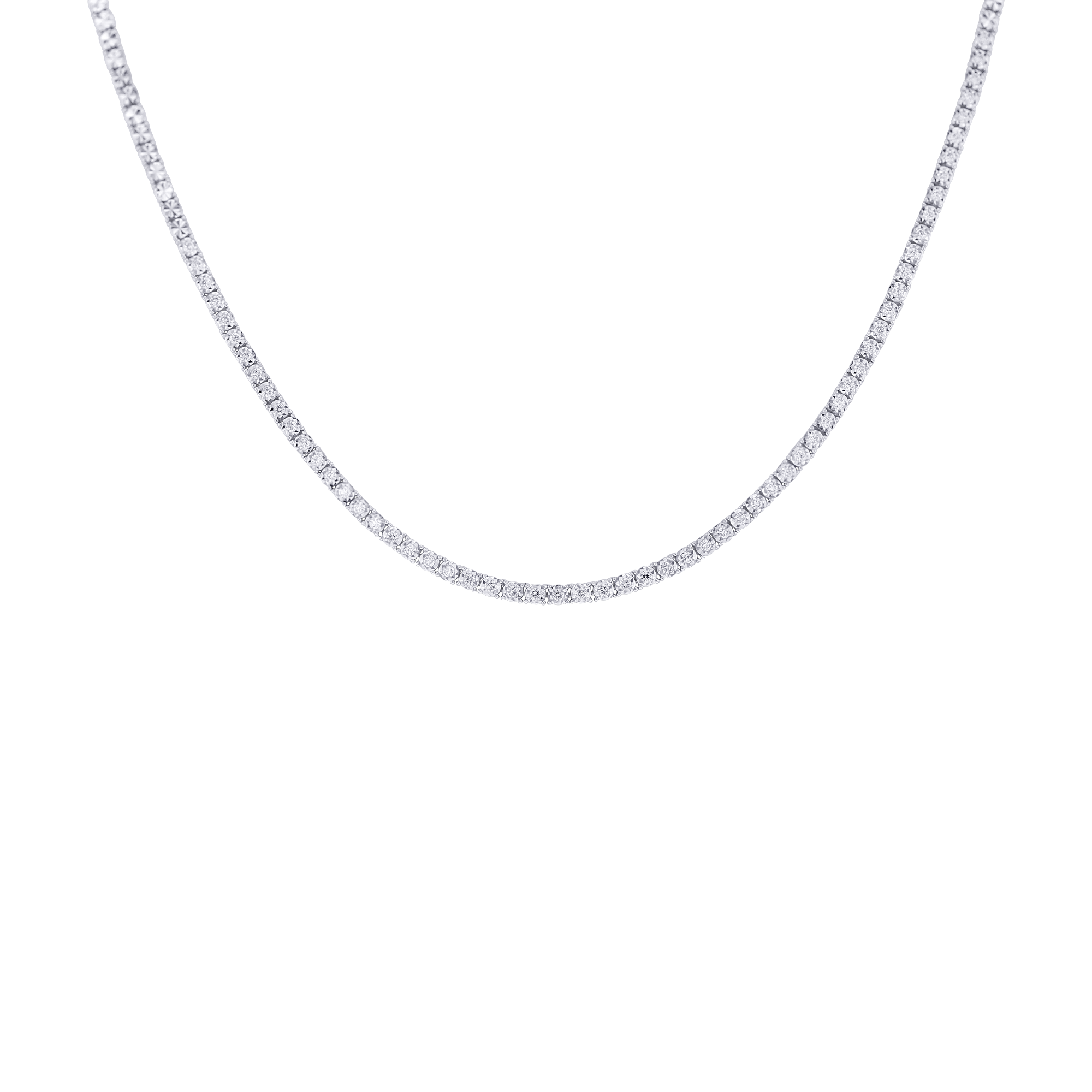 Anouk Choker Diamond Tennis Necklace