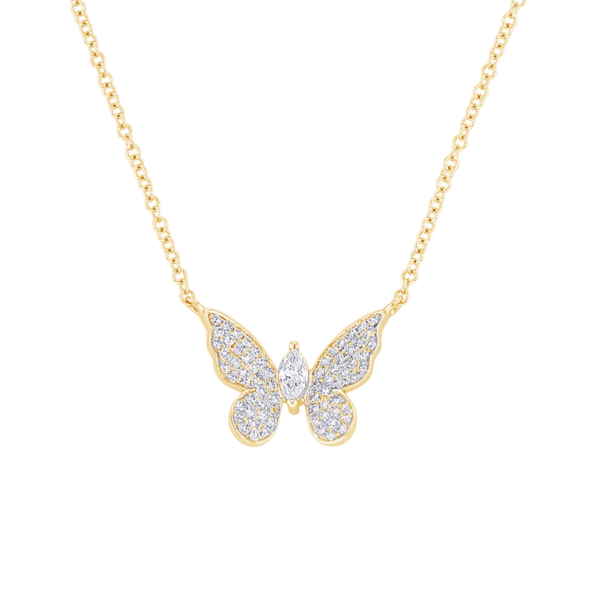 【HYERES LOR】25SS★ Nova 10K(Y) Shine Pave Necklace HYERES LOR】25SS☆ Nova 10K(Y) Shine Pave Necklace