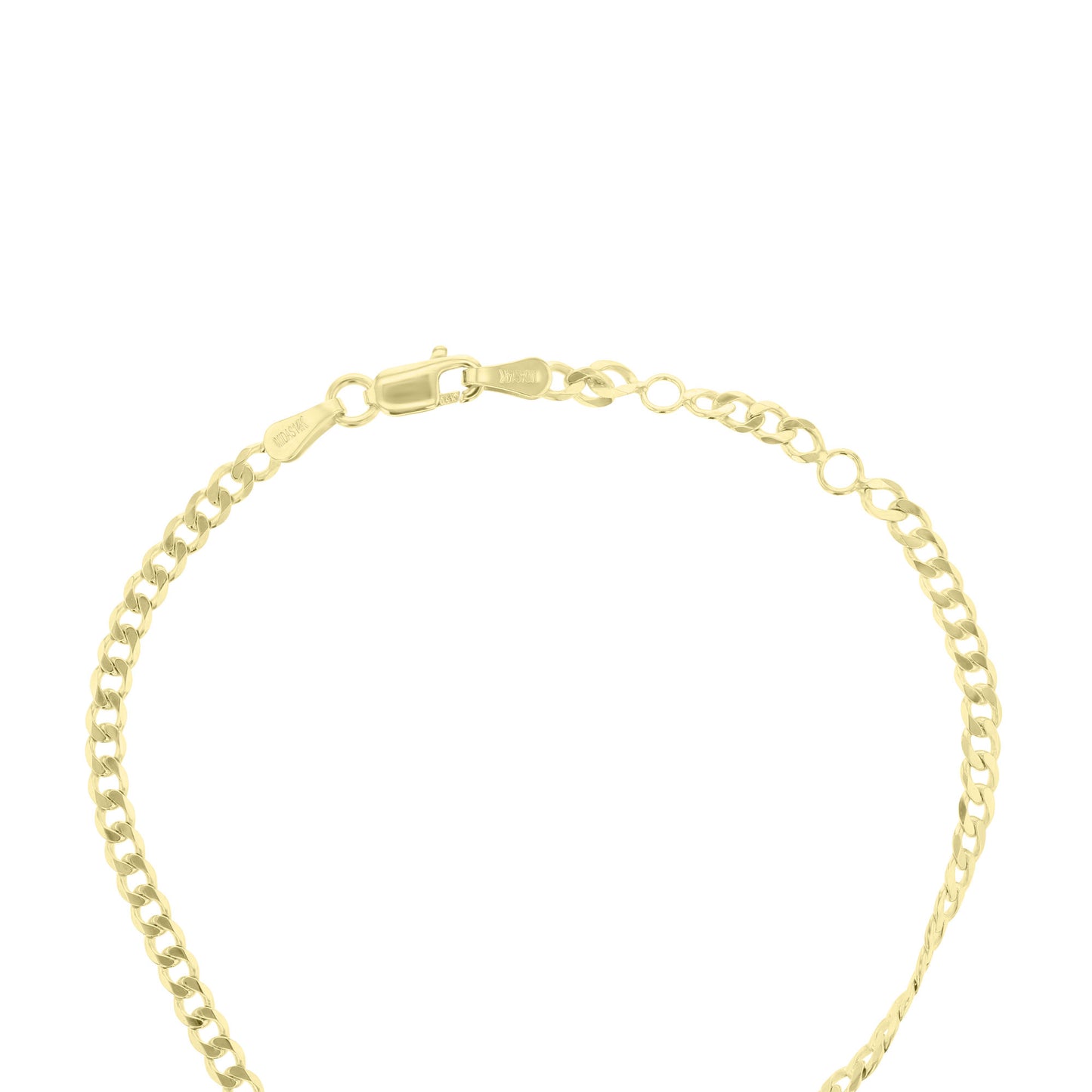 Mom Gold Curb Link Bracelet