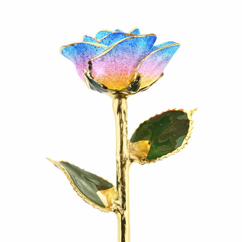 Sunrise 24kt Gold Dipped Rose