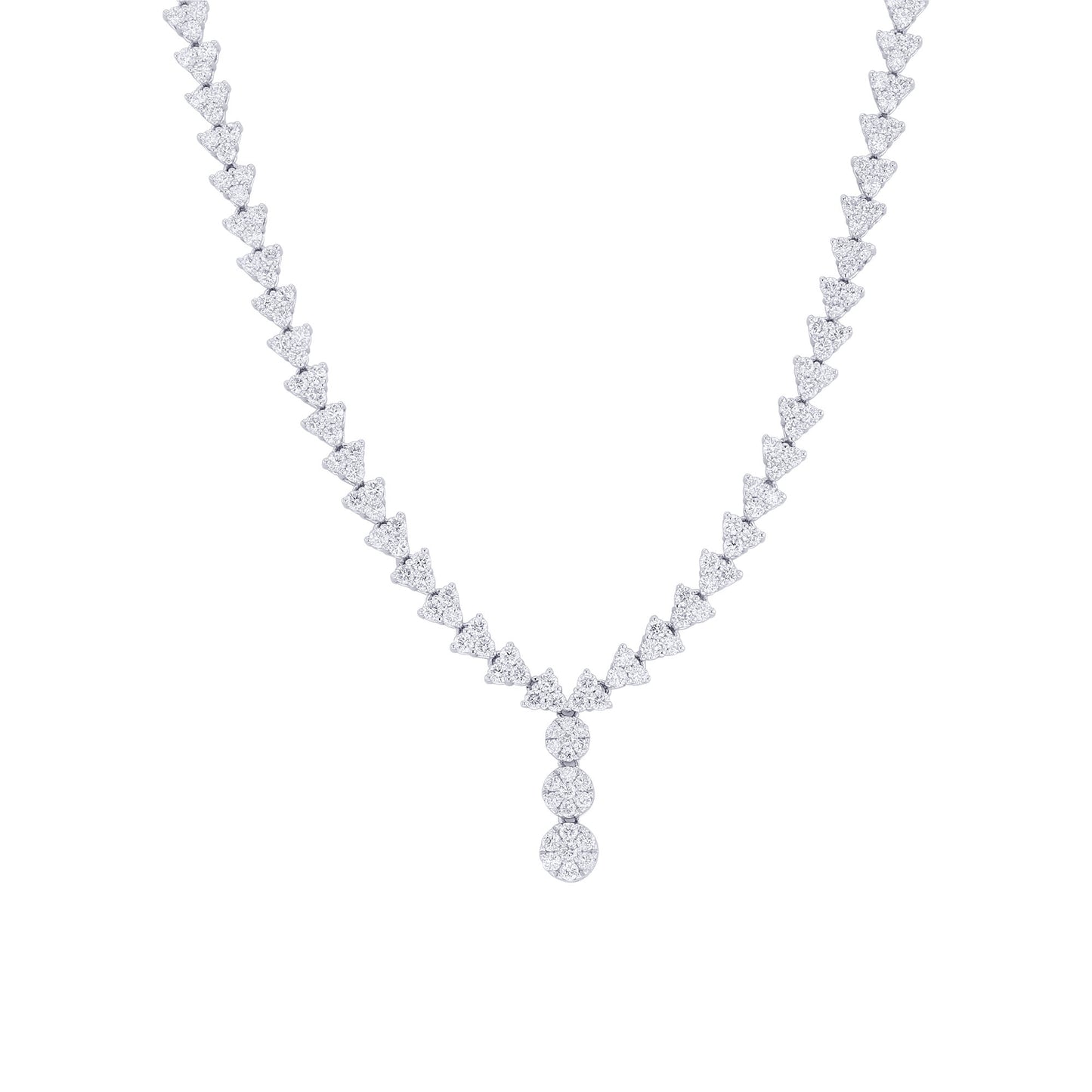 Raddix Diamond Drop Necklace