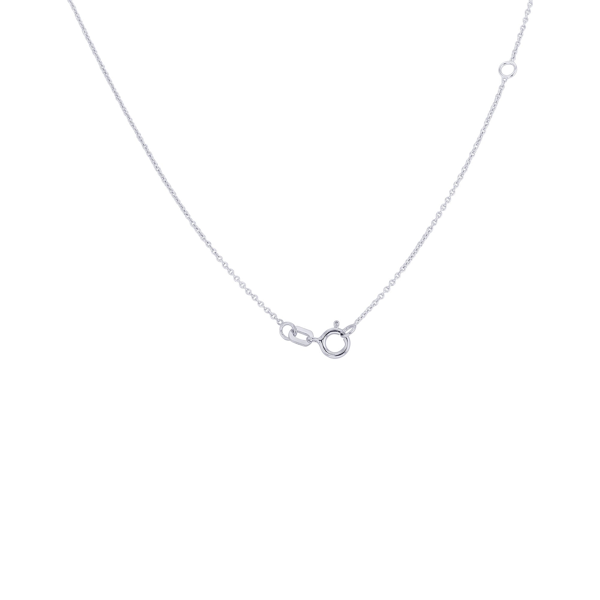 Mirage Circle Diamond Necklace 1/3ct