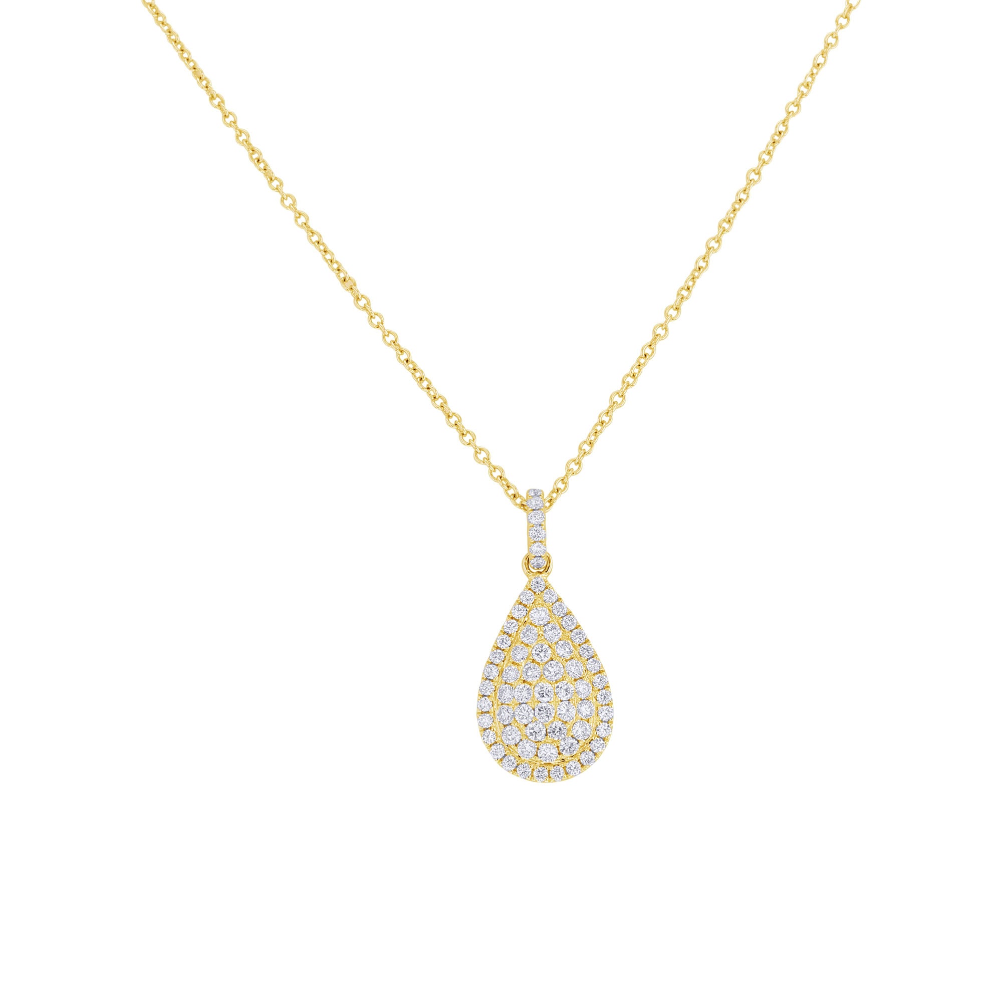 Monaco Diamond Drop Necklace