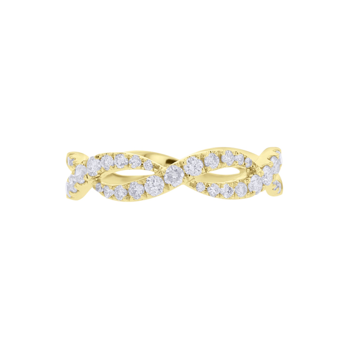 Ravenna Infinity Twist Diamond Ring