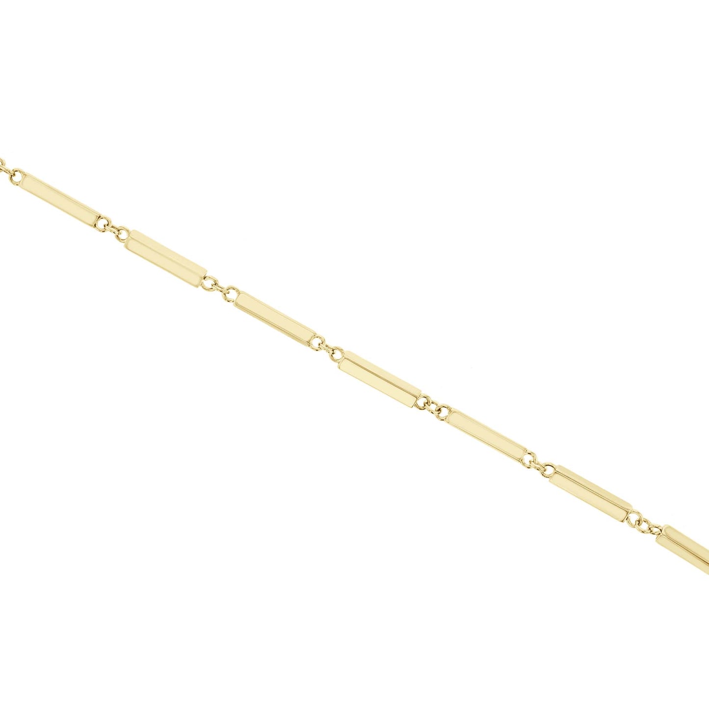 Bonnie Bar Link Gold Anklet