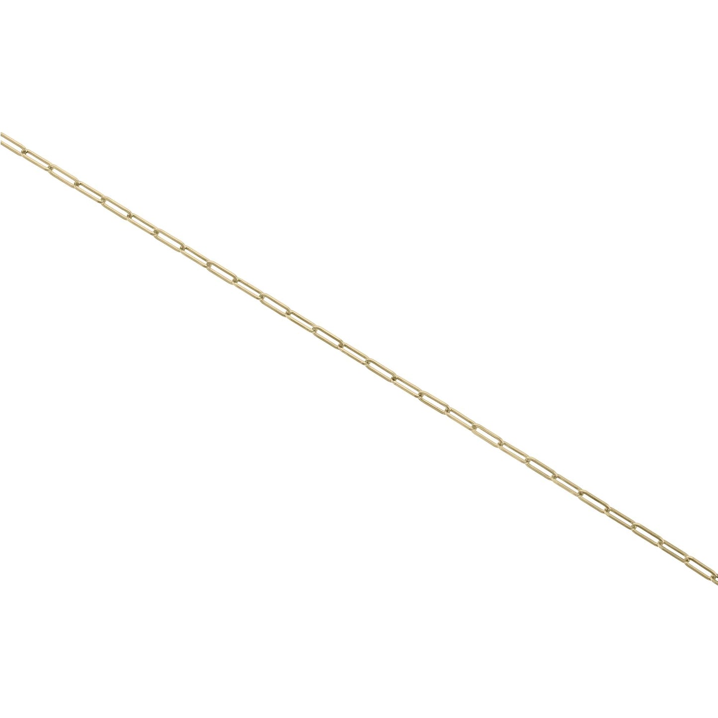 Palmer Paper Clip Gold Anklet