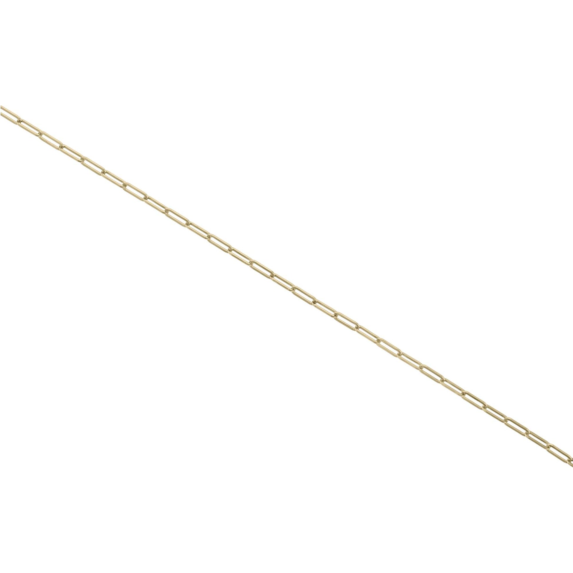 Palmer Paper Clip Gold Anklet