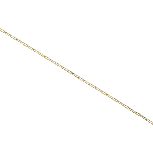 Palmer Paper Clip Gold Anklet