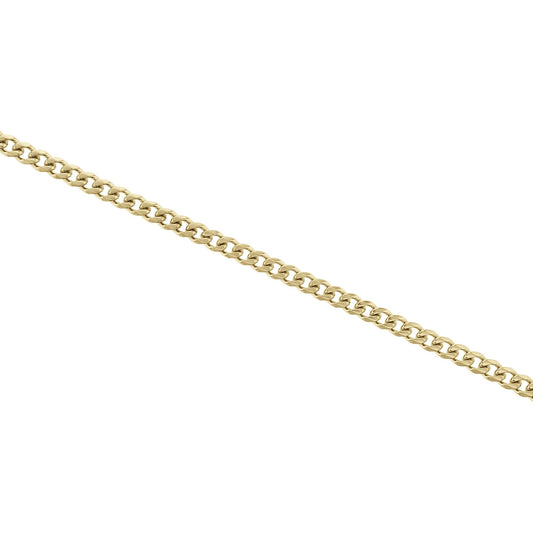 Seabreeze Curb Chain Stainless Steel Anklet- 3.3mm