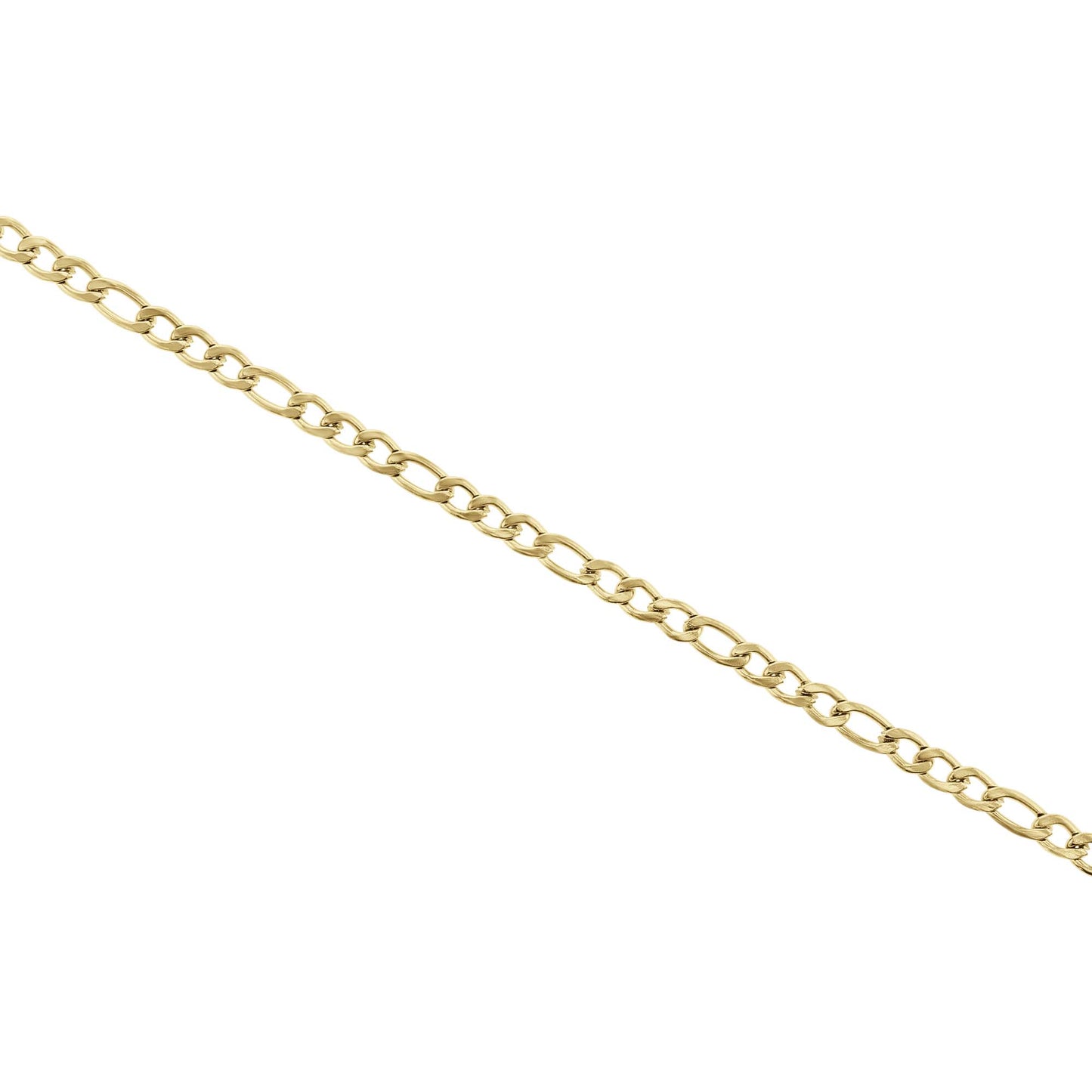 Sunkissed Figaro Chain Stainless Steel Anklet- 3mm