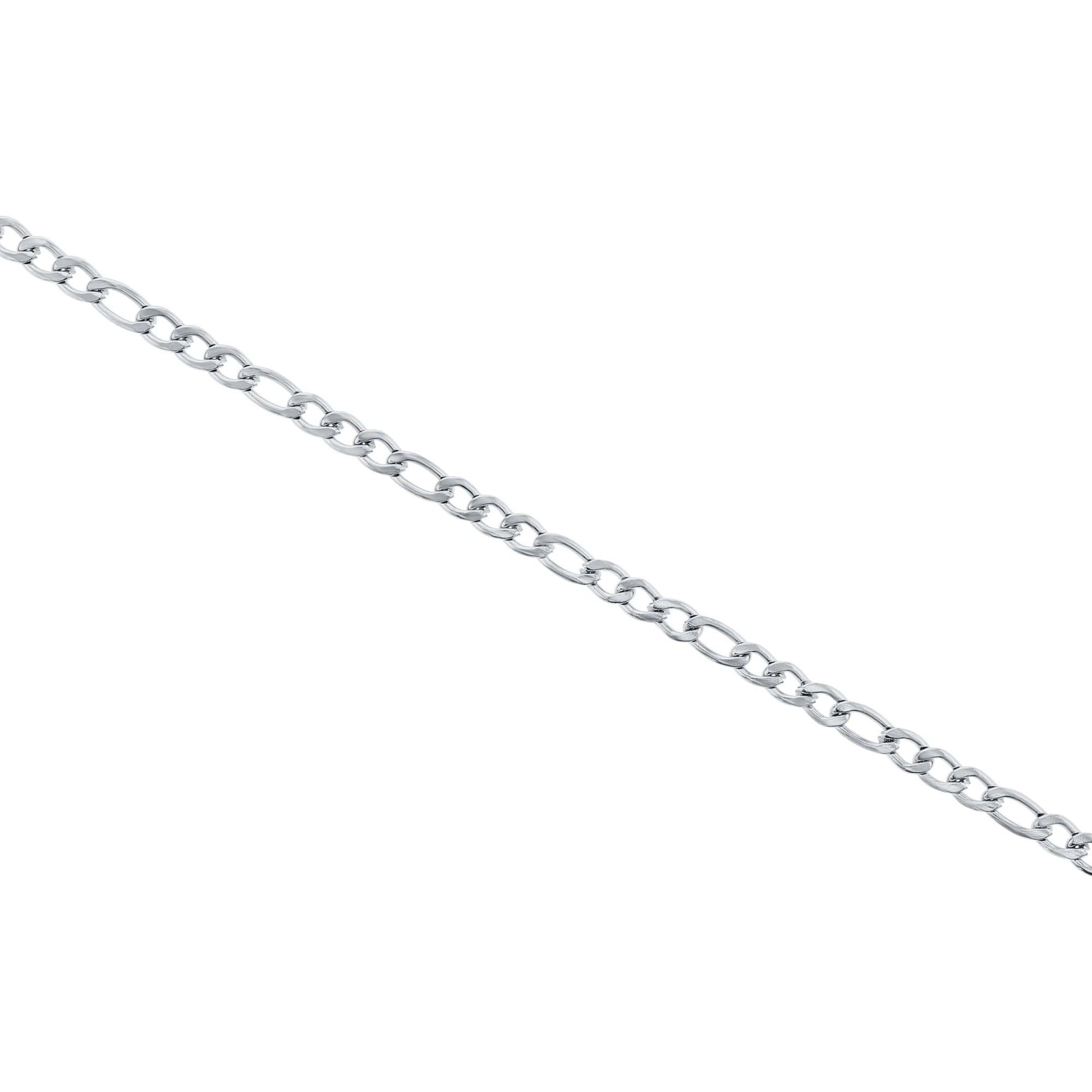 Sunkissed Figaro Chain Stainless Steel Anklet- 3mm