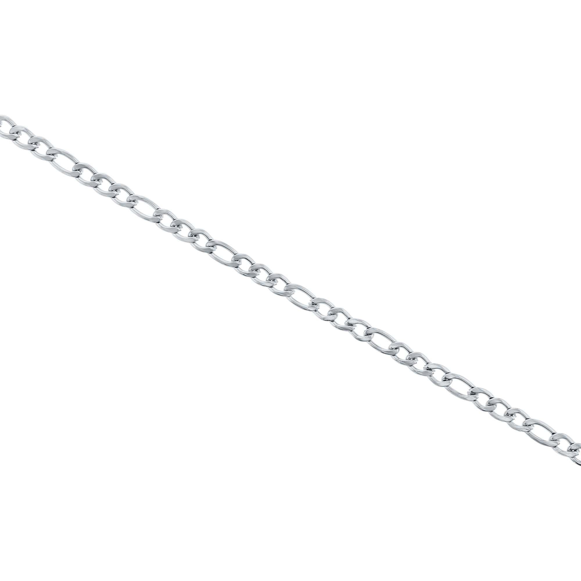 Sunkissed Figaro Chain Stainless Steel Anklet- 3mm