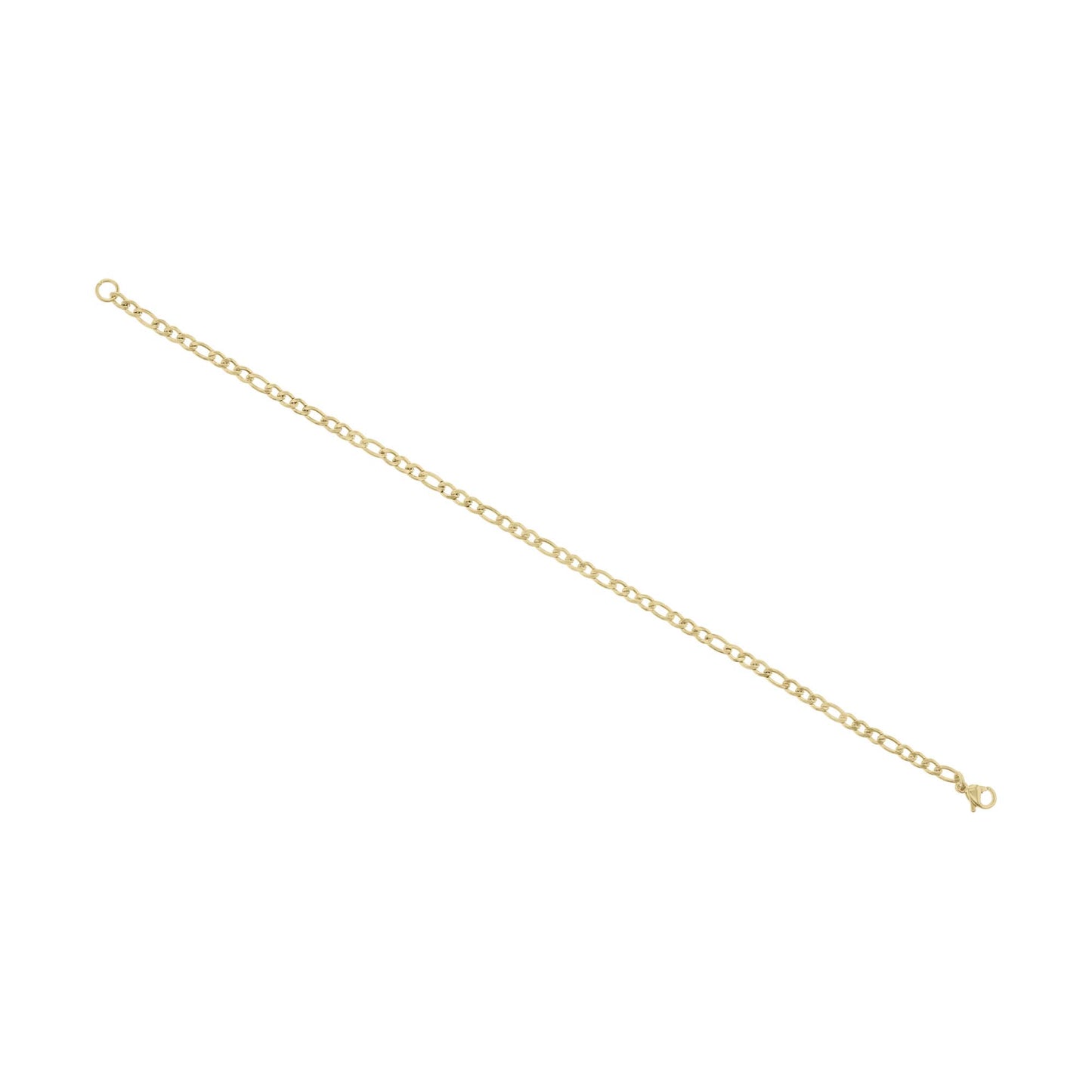 Sunkissed Figaro Chain Stainless Steel Anklet- 3mm