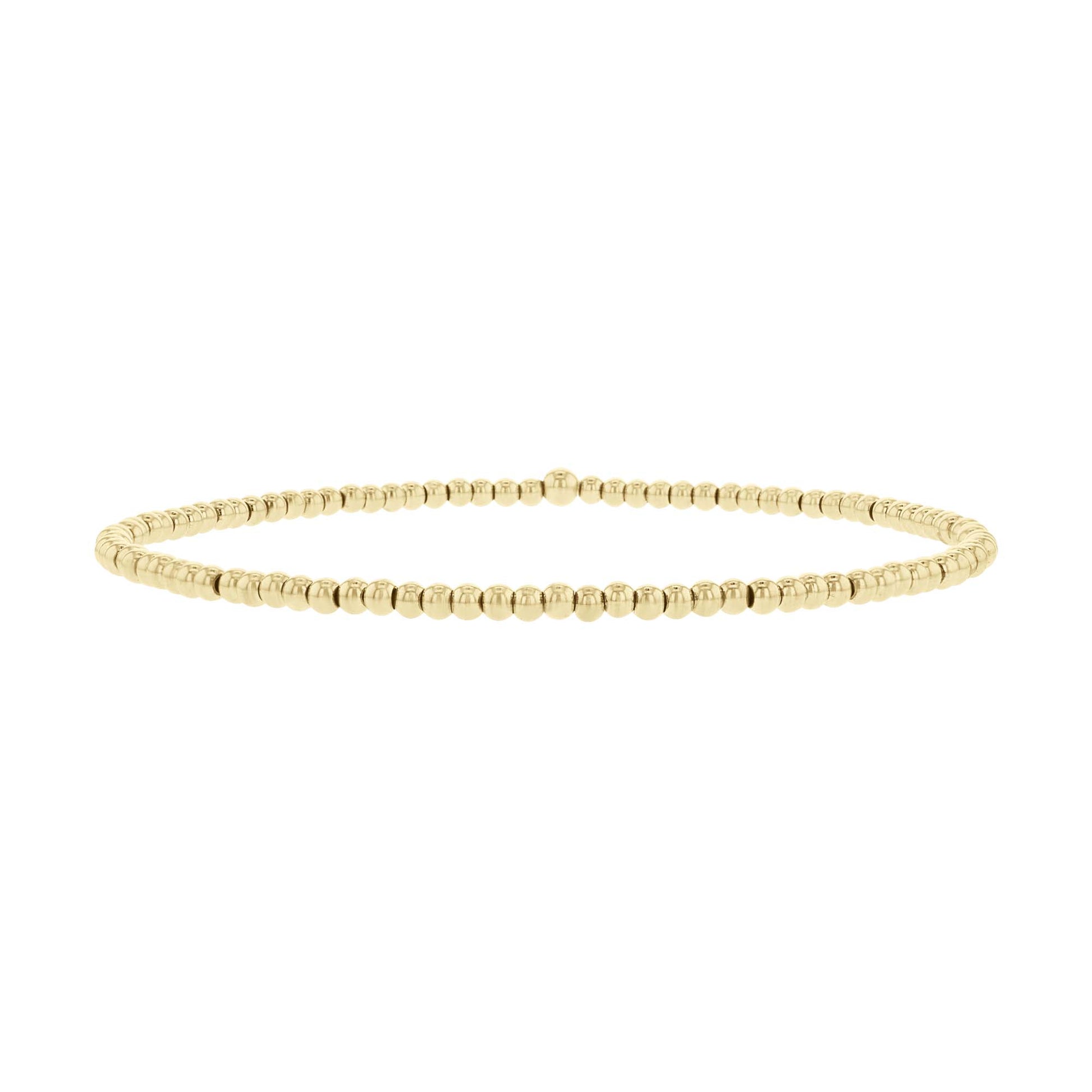 Endless Summer Beaded Stainless Steel Anklet
