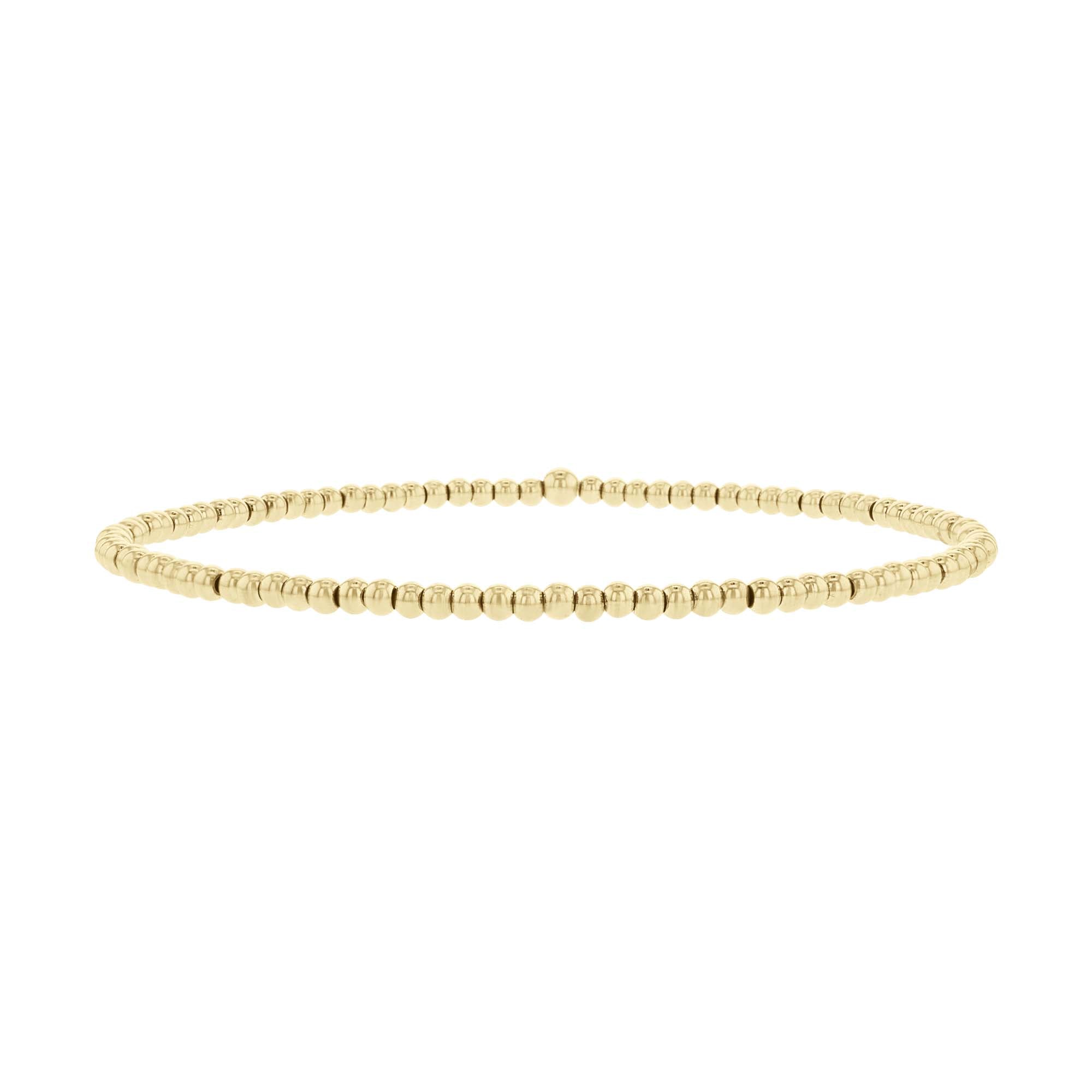 Endless Summer Beaded Stainless Steel Anklet