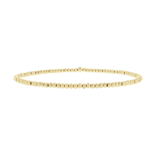 Endless Summer Beaded Stainless Steel Anklet