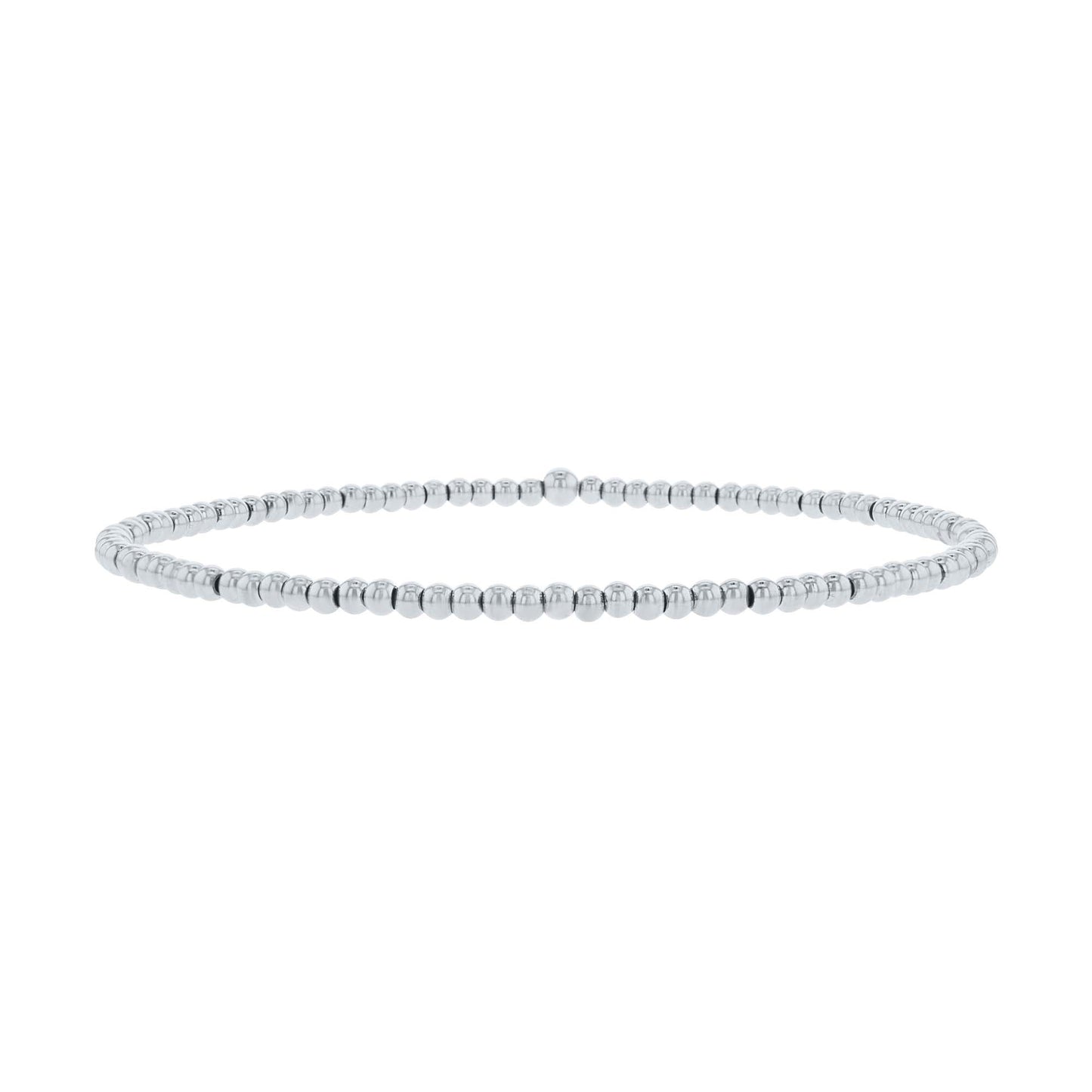 Endless Summer Beaded Stainless Steel Anklet