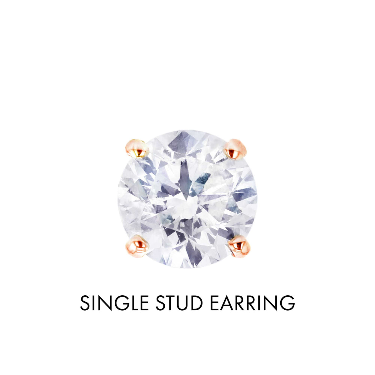 Anita Diamond Stud Earrings 3/4 ct