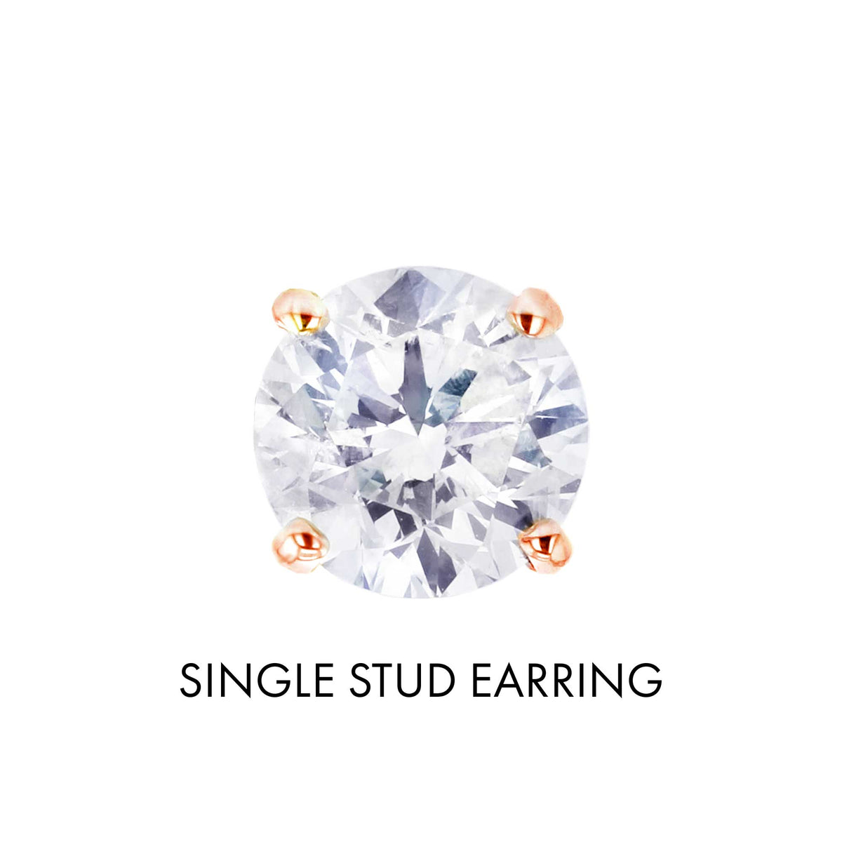 Anita Diamond Stud Earrings 1 1/2ct