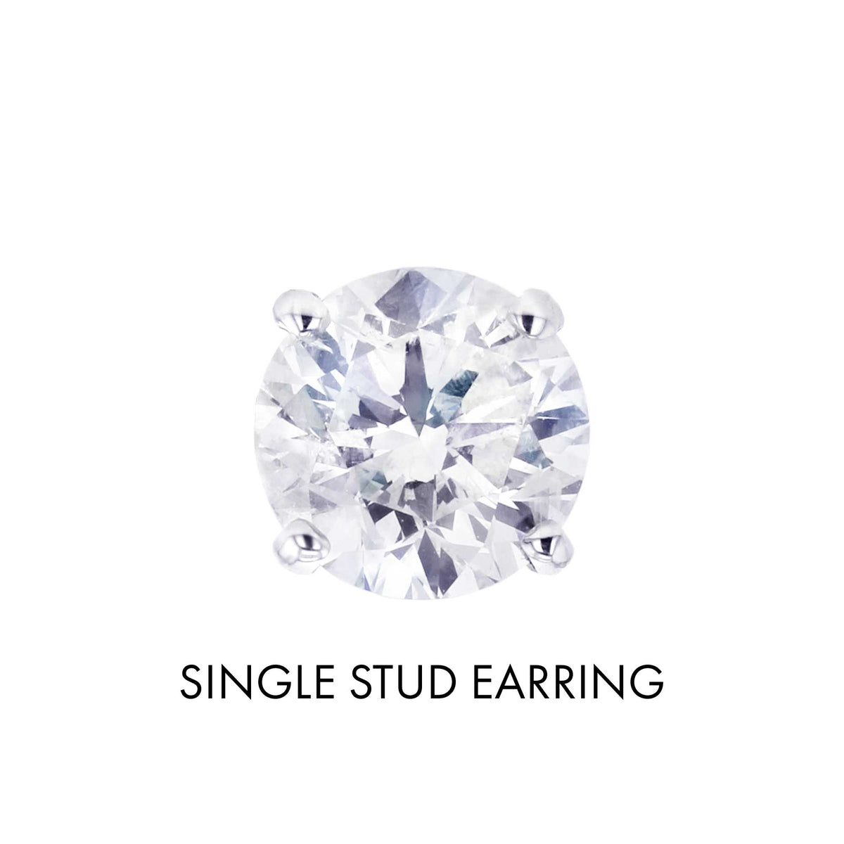Anita Diamond Stud Earrings 1 1/2ct
