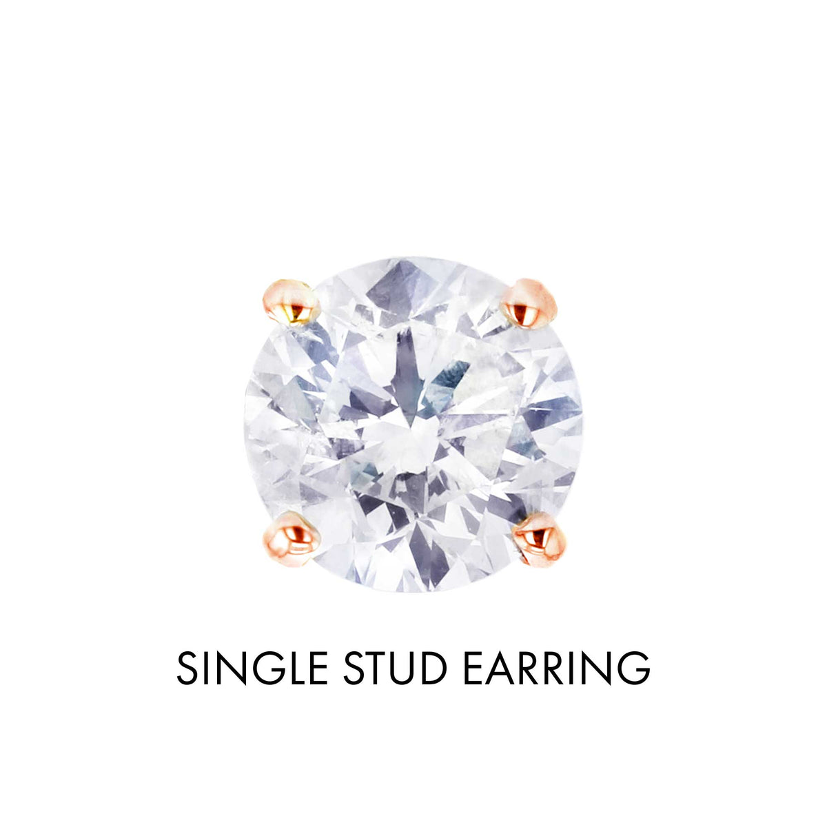 Anita Diamond Stud Earrings 1 3/4ct
