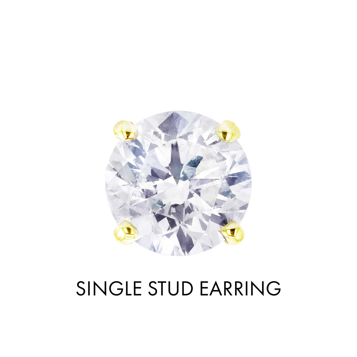 Anita Diamond Stud Earrings 1 3/4ct