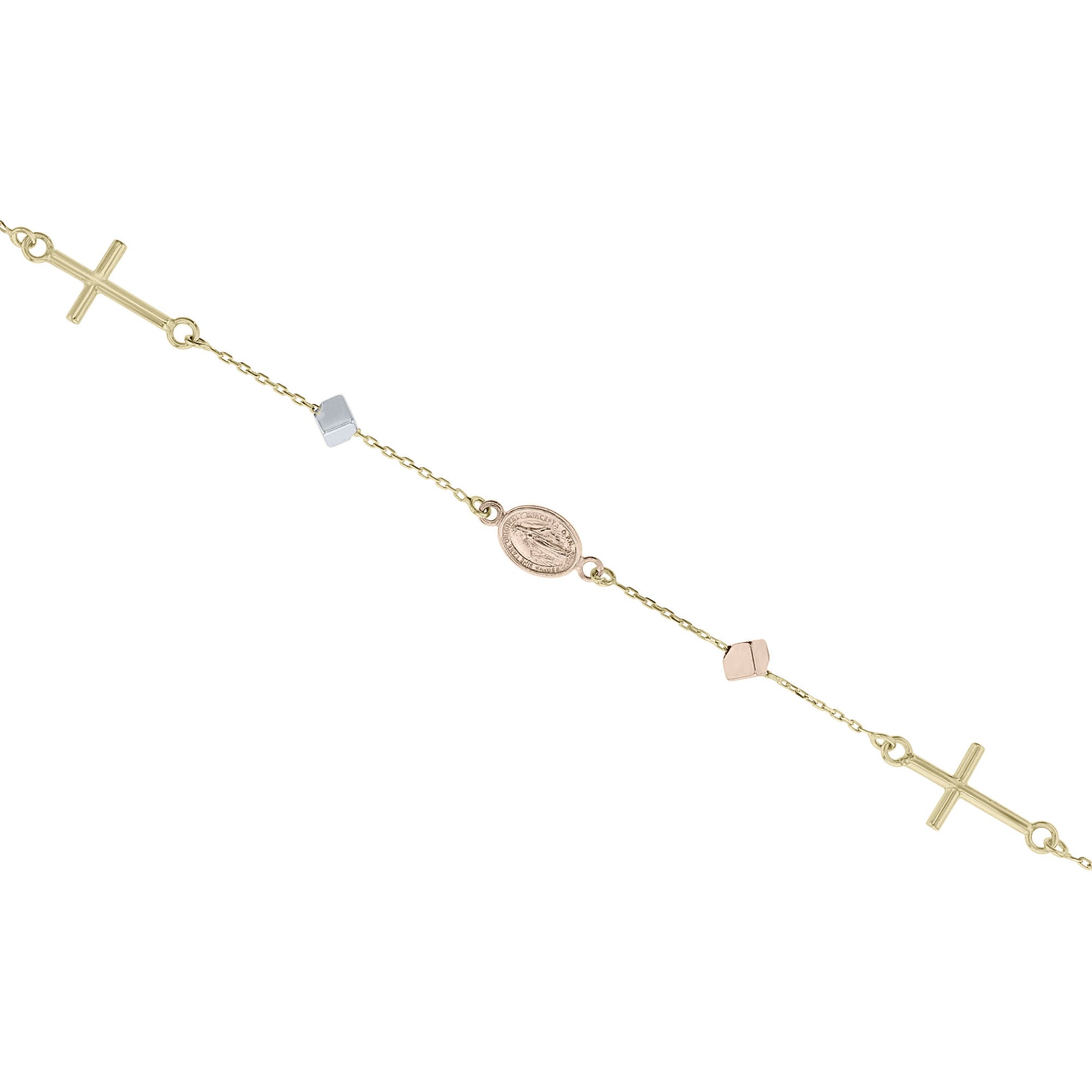 Faith & Love Gold Bracelet