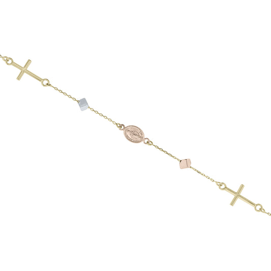 Faith & Love Gold Bracelet