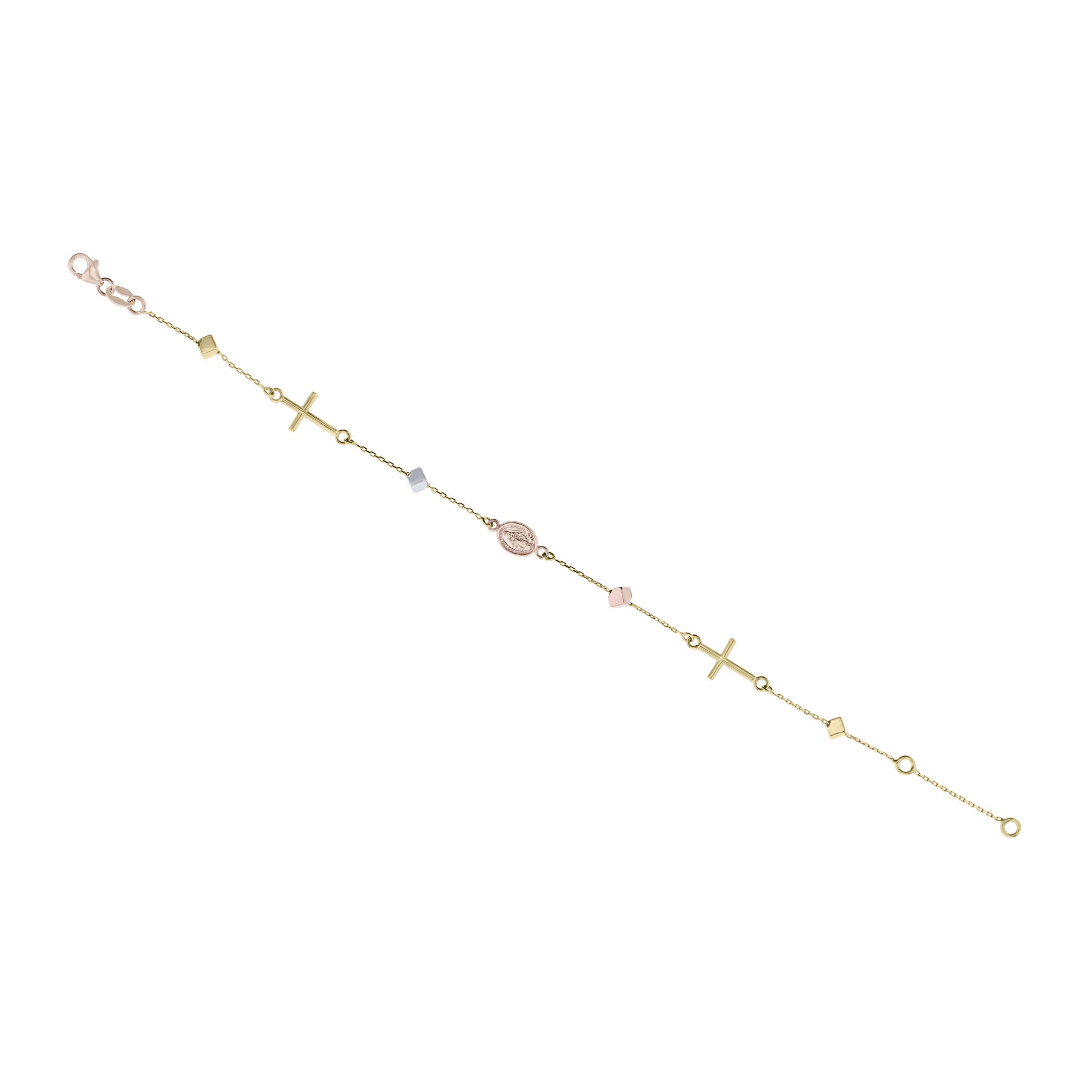 Faith & Love Gold Bracelet
