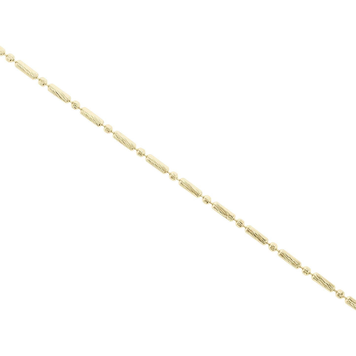 Poppy Gold Bead and Bar Bracelet