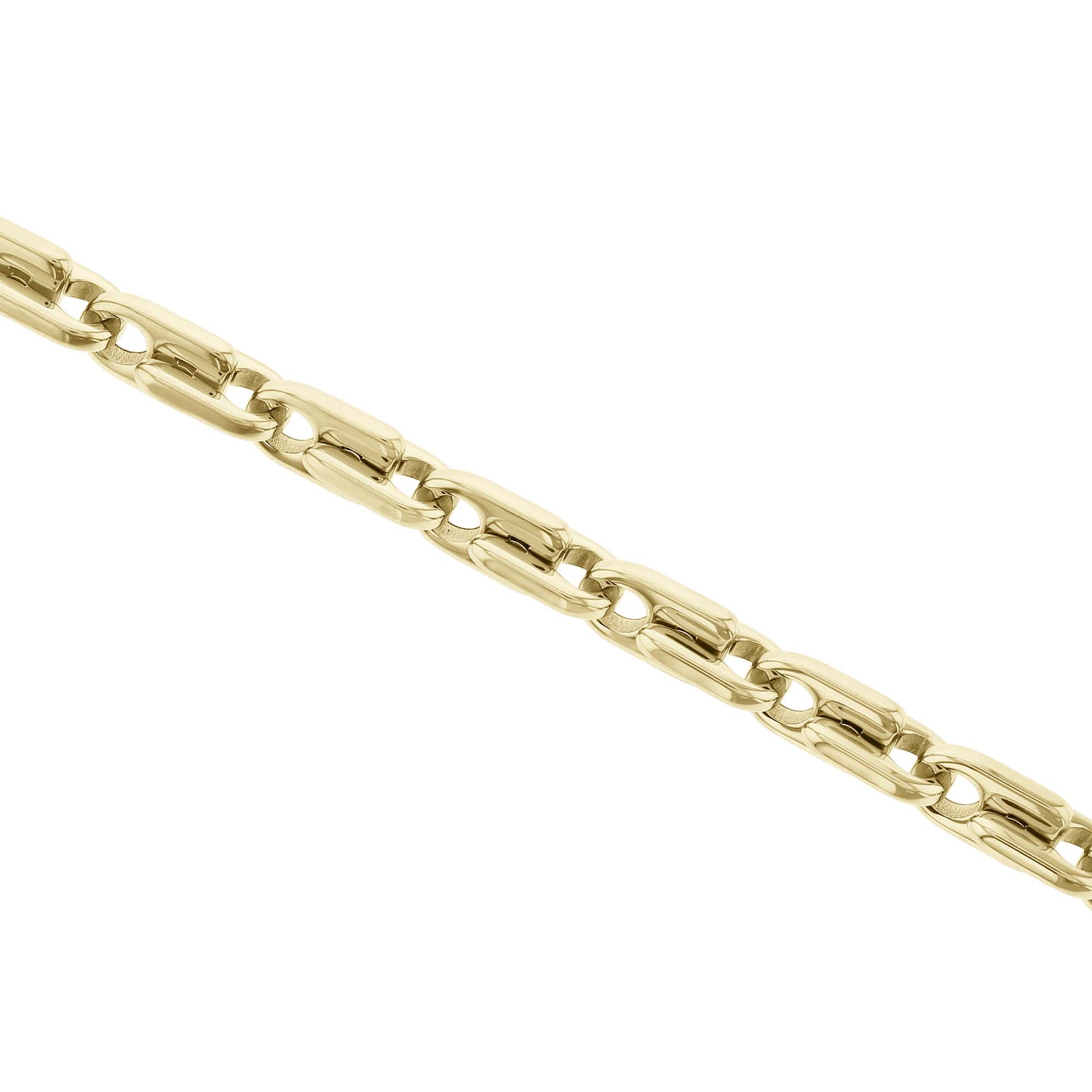 Chaplin Stainless Steel Zipper Link Bracelet