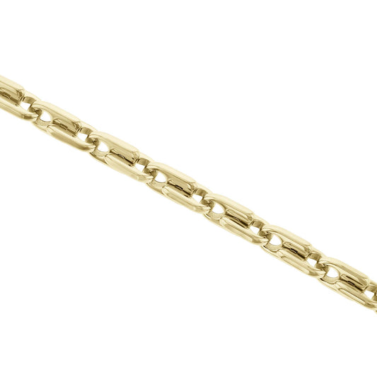 Chaplin Stainless Steel Zipper Link Bracelet