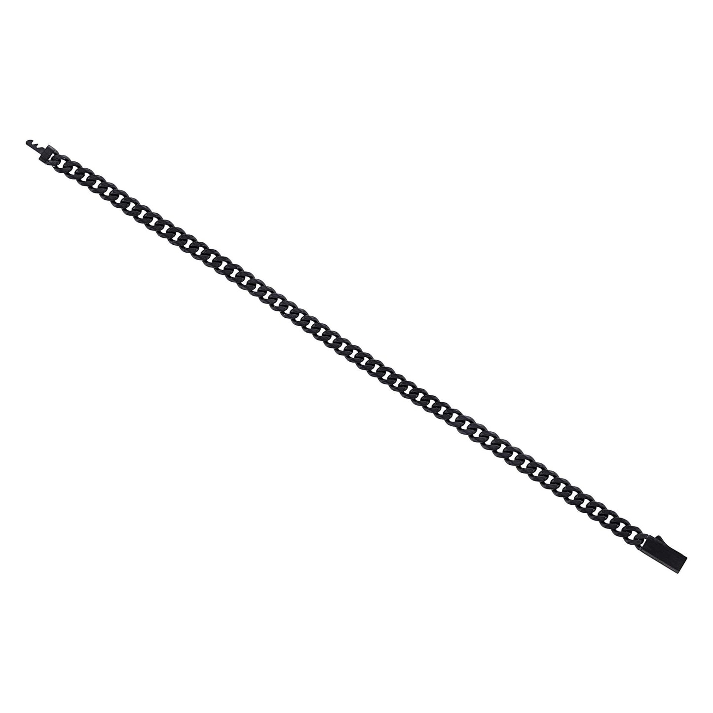 Mal Stainless Steel Curb Link Bracelet