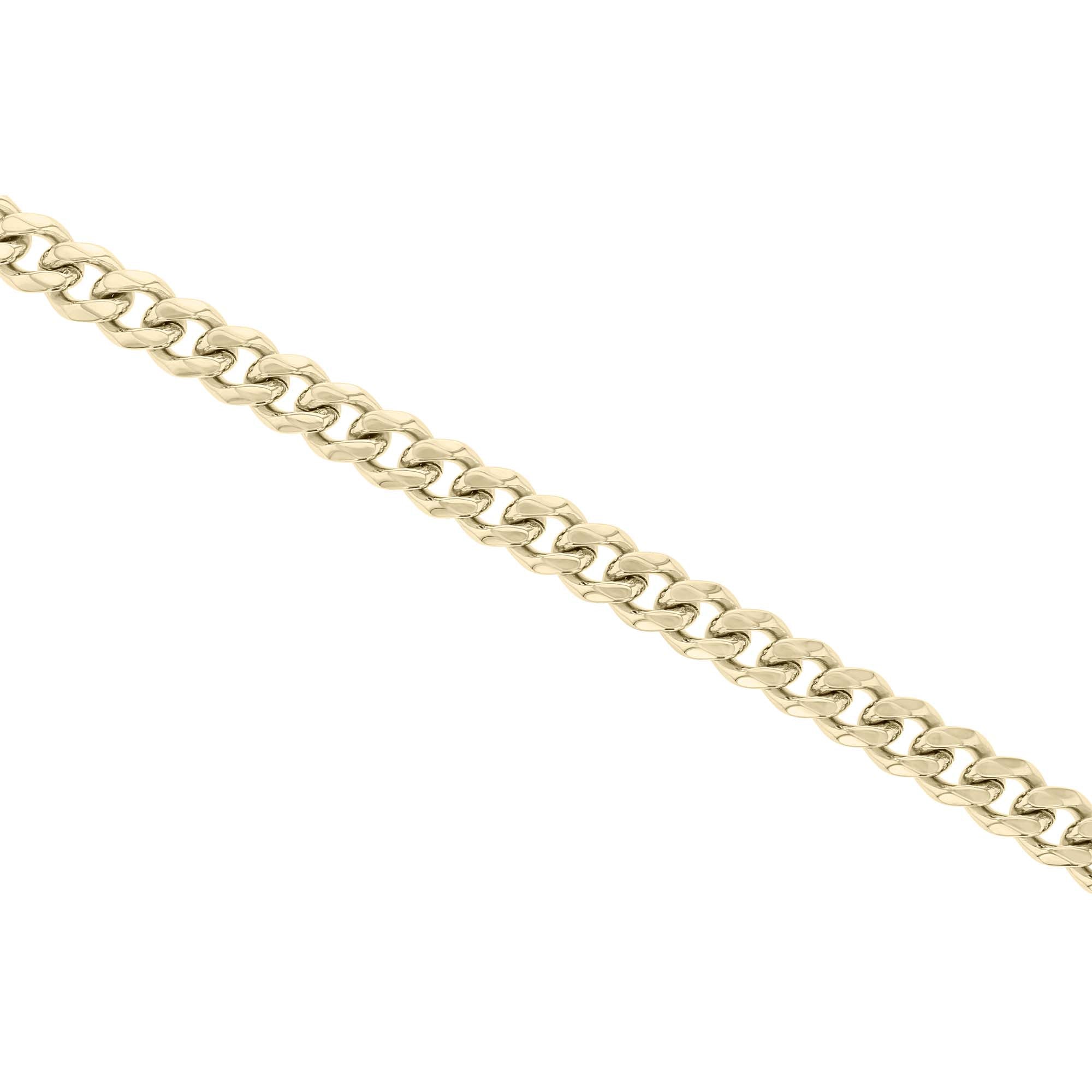 Mal Stainless Steel Curb Link Bracelet
