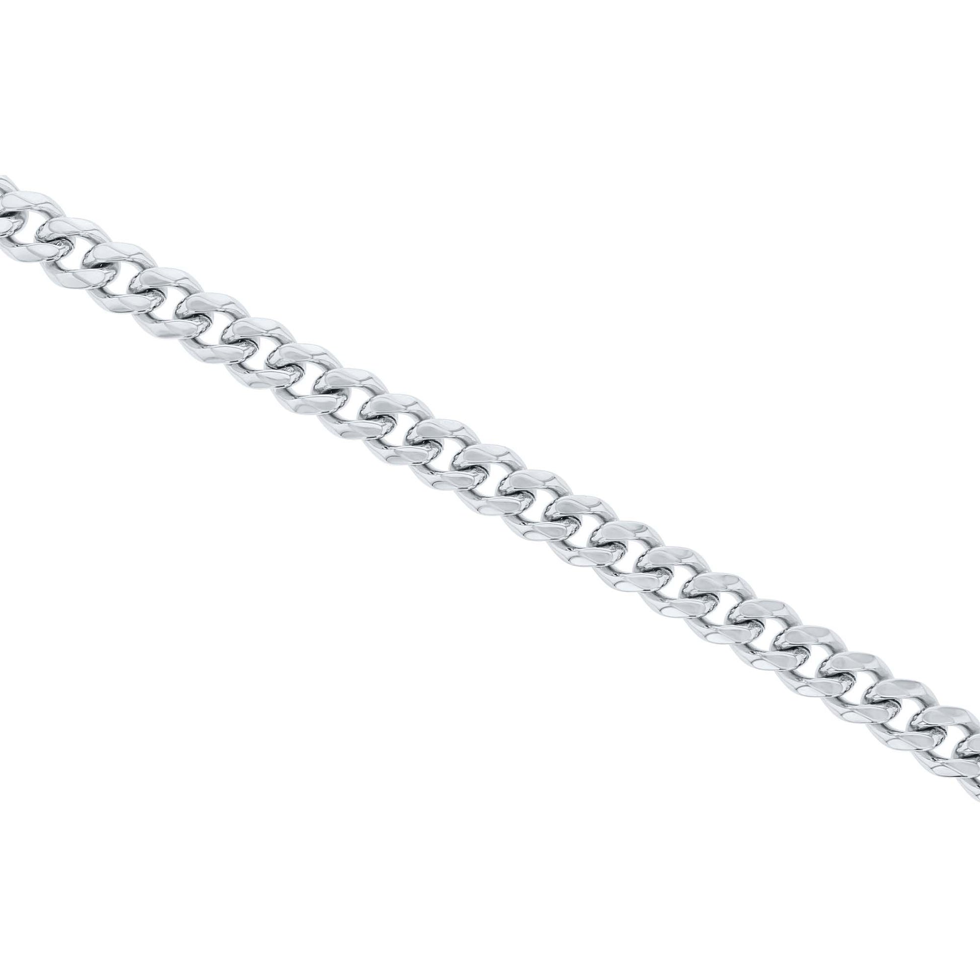 Mal Stainless Steel Curb Link Bracelet