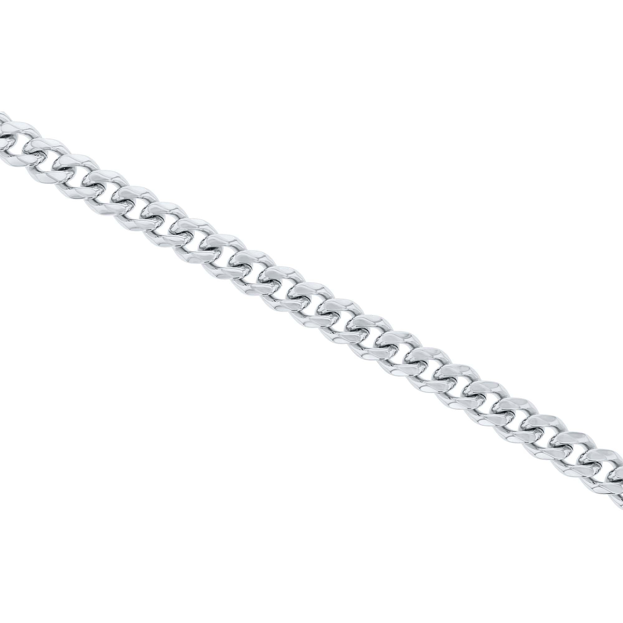 Mal Stainless Steel Curb Link Bracelet