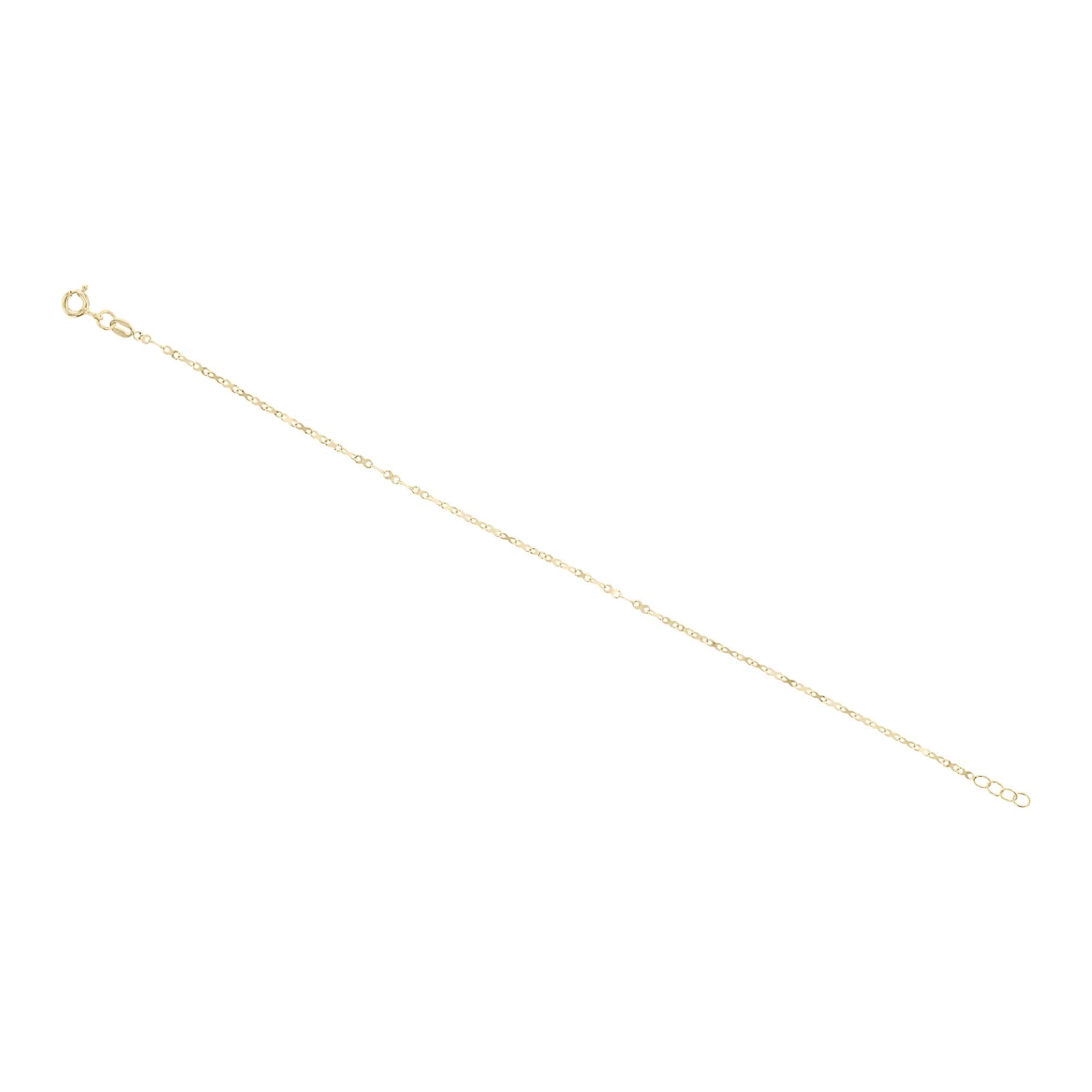 Verona Gold "XO" Chain Bracelet
