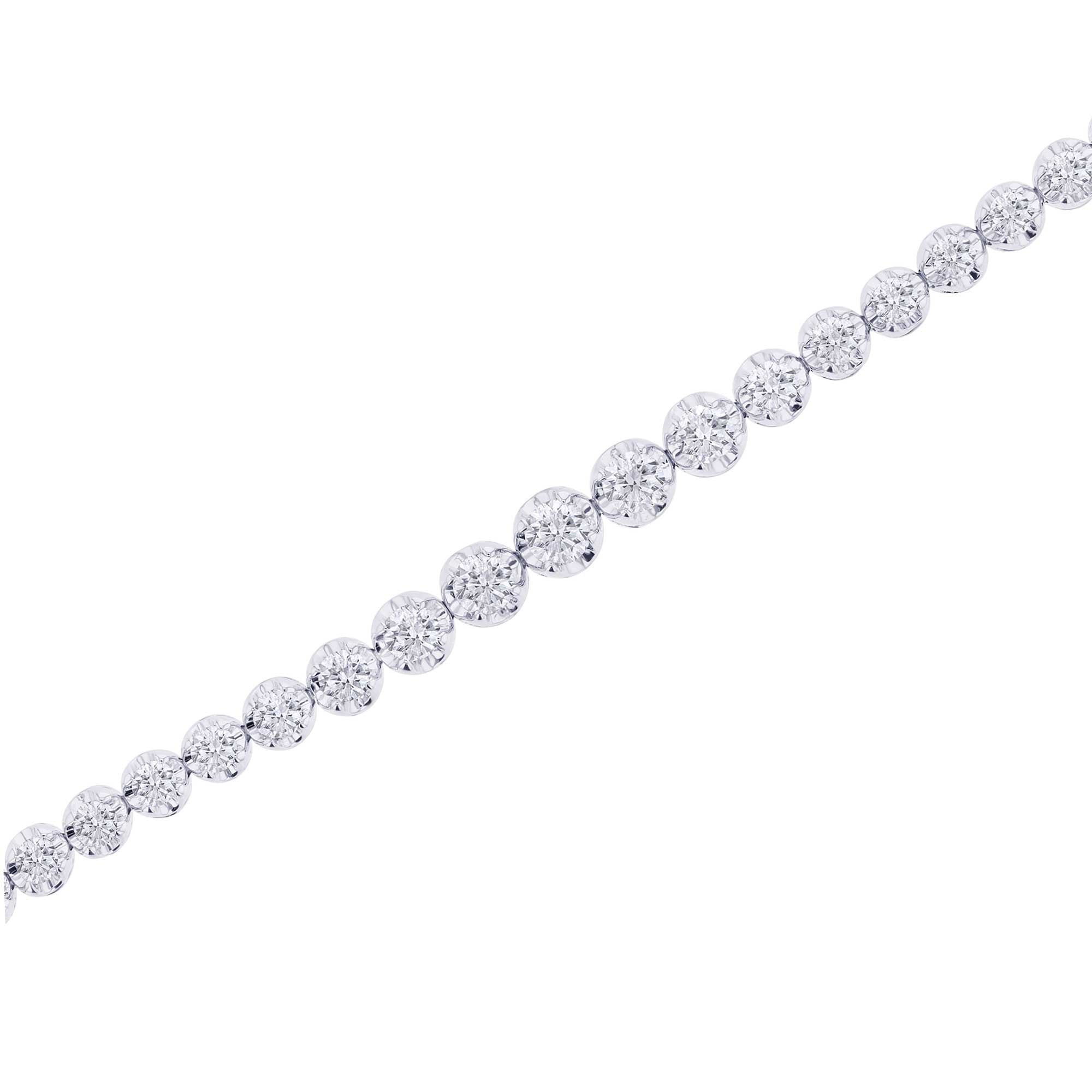 Miracle Diamond Tennis Bracelet 4ct – Steven Singer Jewelers