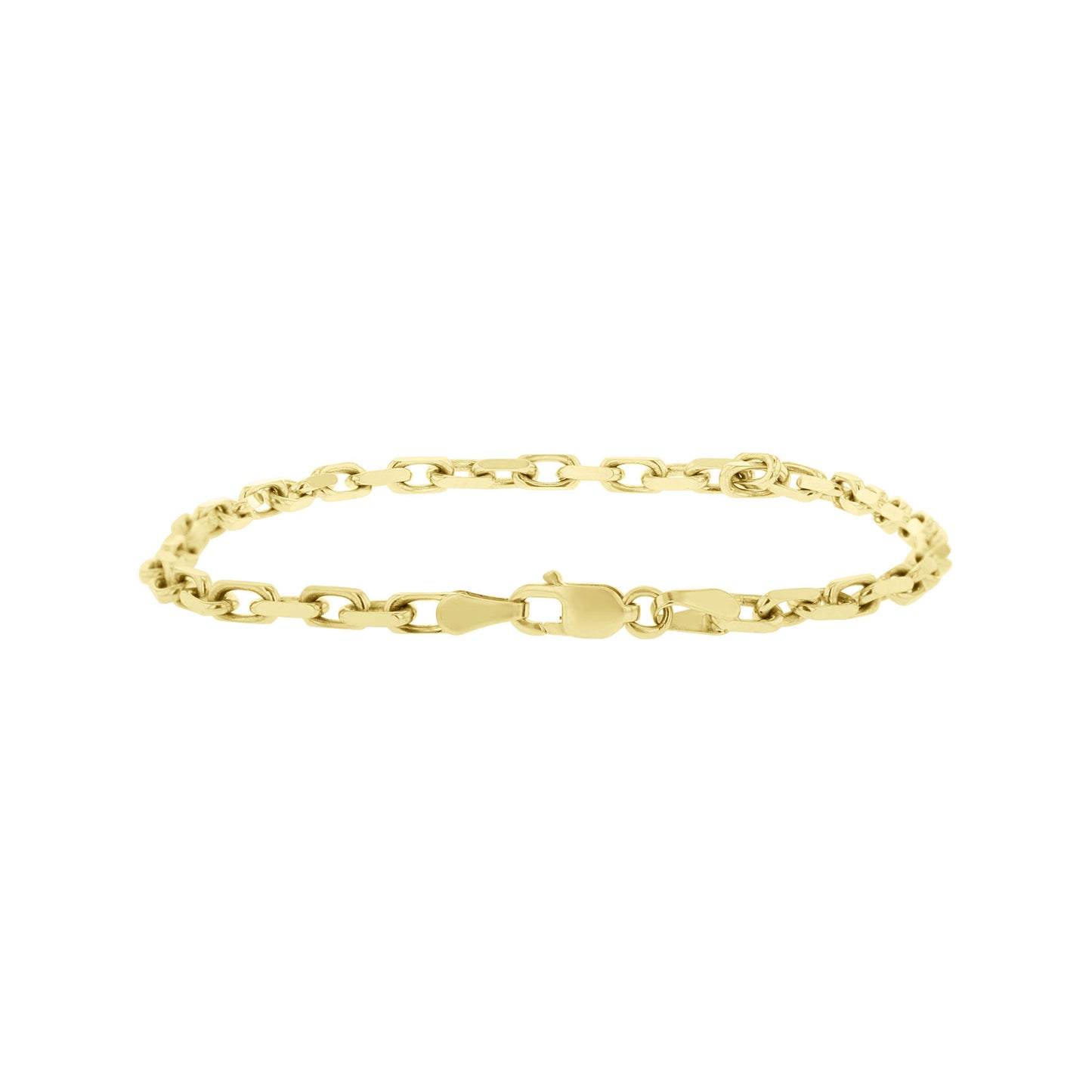 Frenchie Gold Cable Bracelet