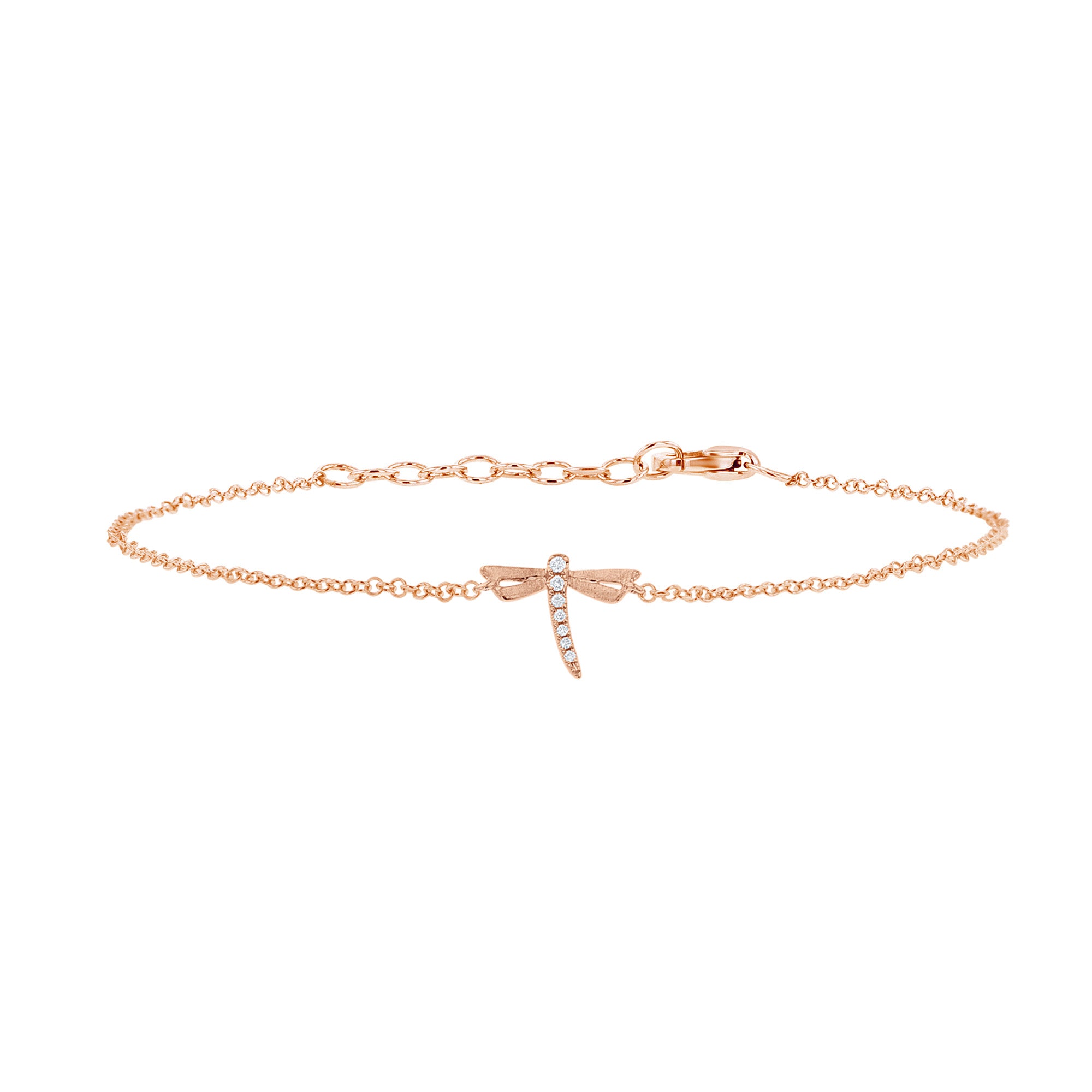 Dragonfly Diamond Bracelet