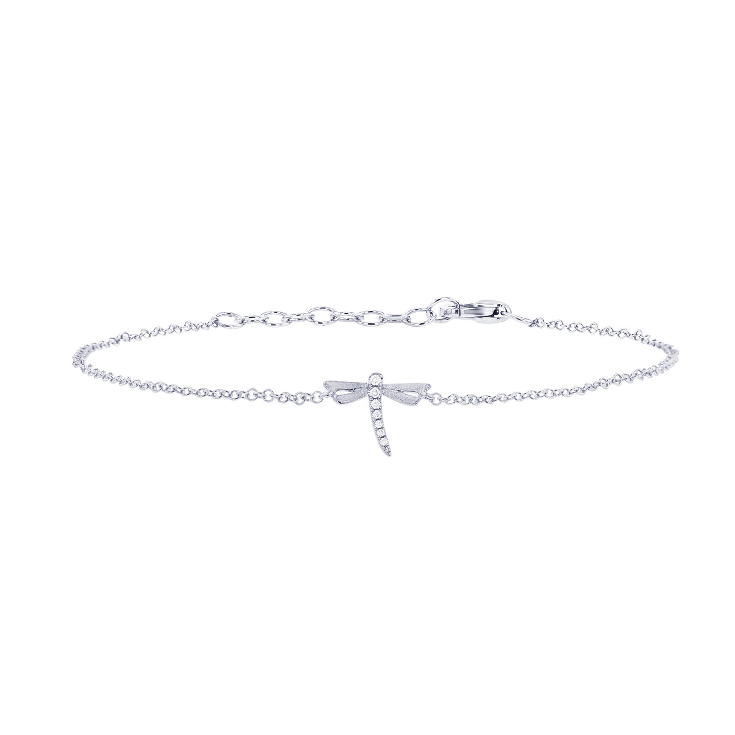 Dragonfly Diamond Bracelet