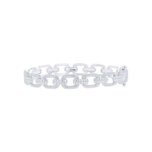 Sparkling Heart Diamond Bracelet – Steven Singer Jewelers