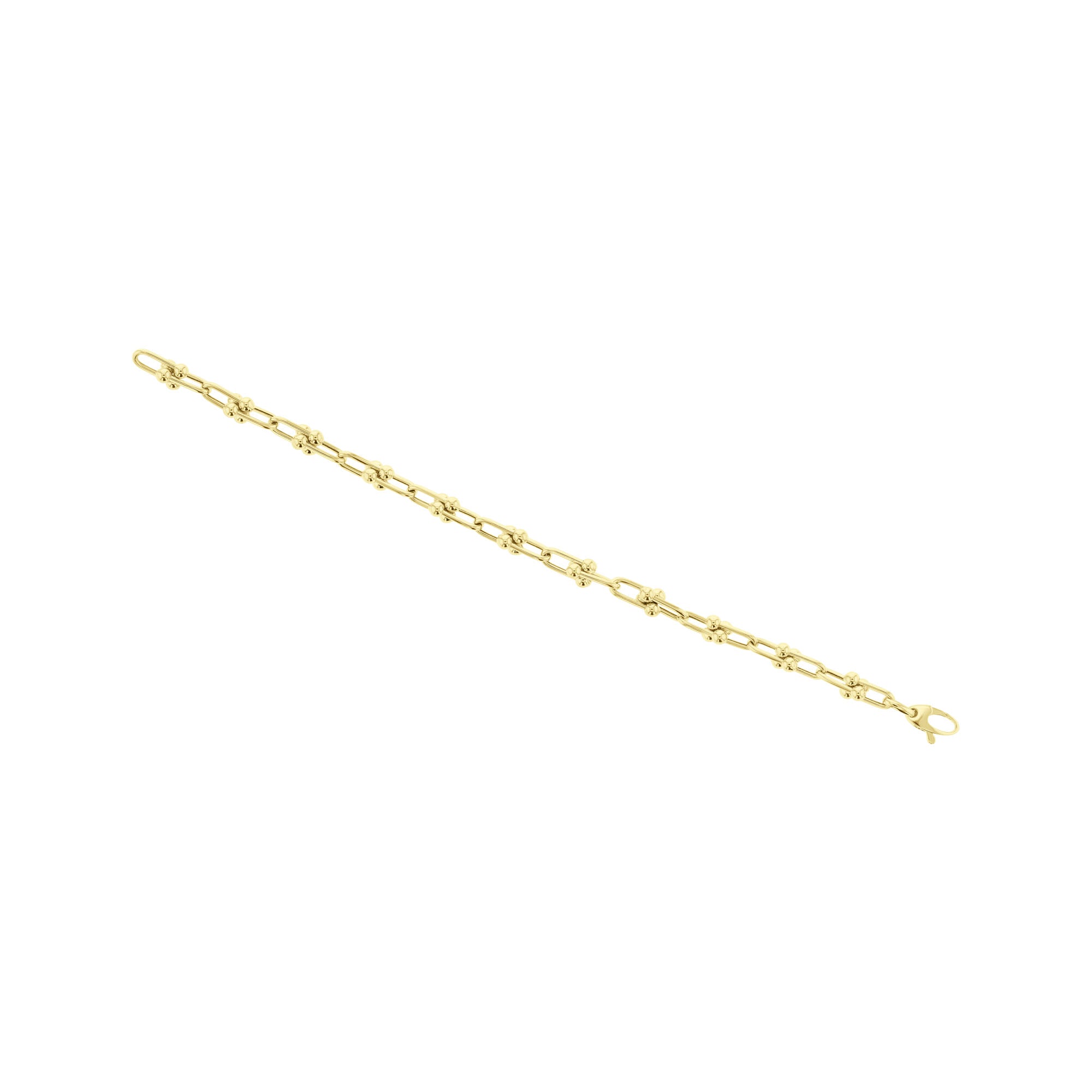 Contender U Link Gold Chain Bracelet – Steven Singer Jewelers