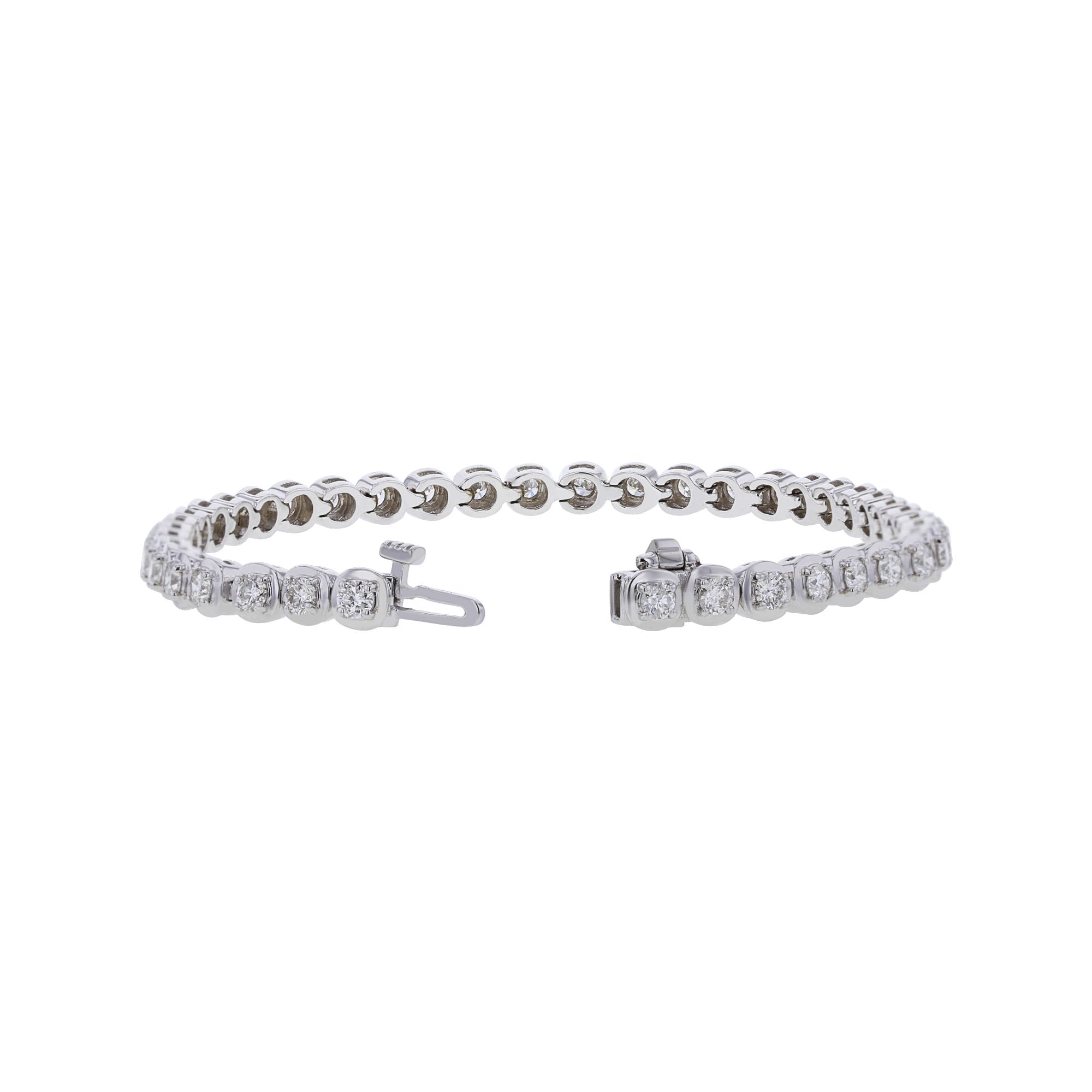 アクセサリー Sparkle Tennis Bracelet Sparkle Allure Womens Natural Diamond Accent Pure Silver Over